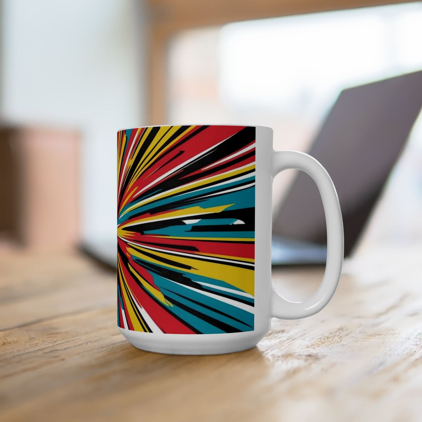 Vibrant Colorful Coffee Mug - Cup for Art Lovers