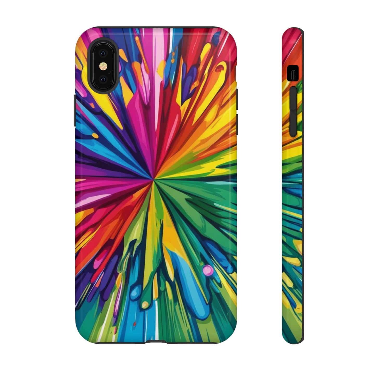 Vibrant Colorful Phone Cover - Tough Cases for Creative Souls