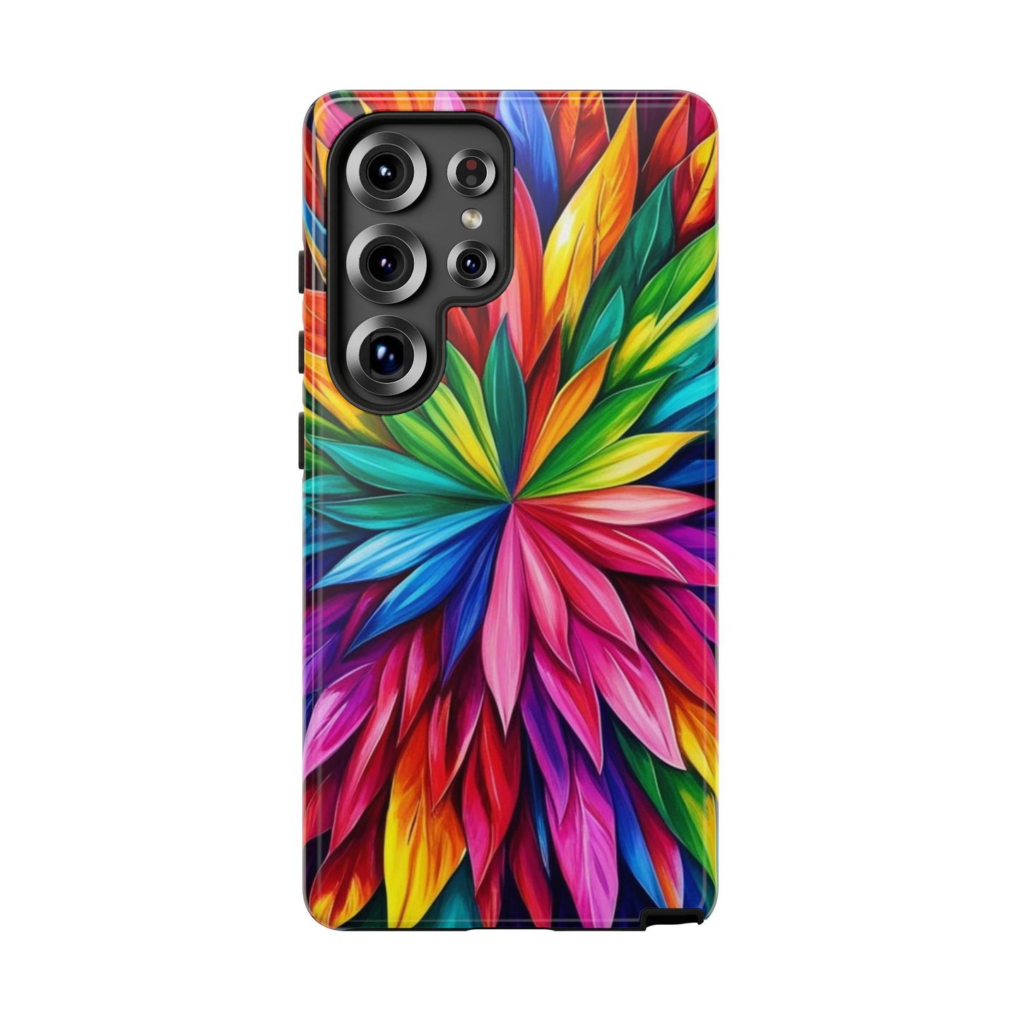 Colorful Floral Phone Cover - Tough Cases for Vibrant Protection