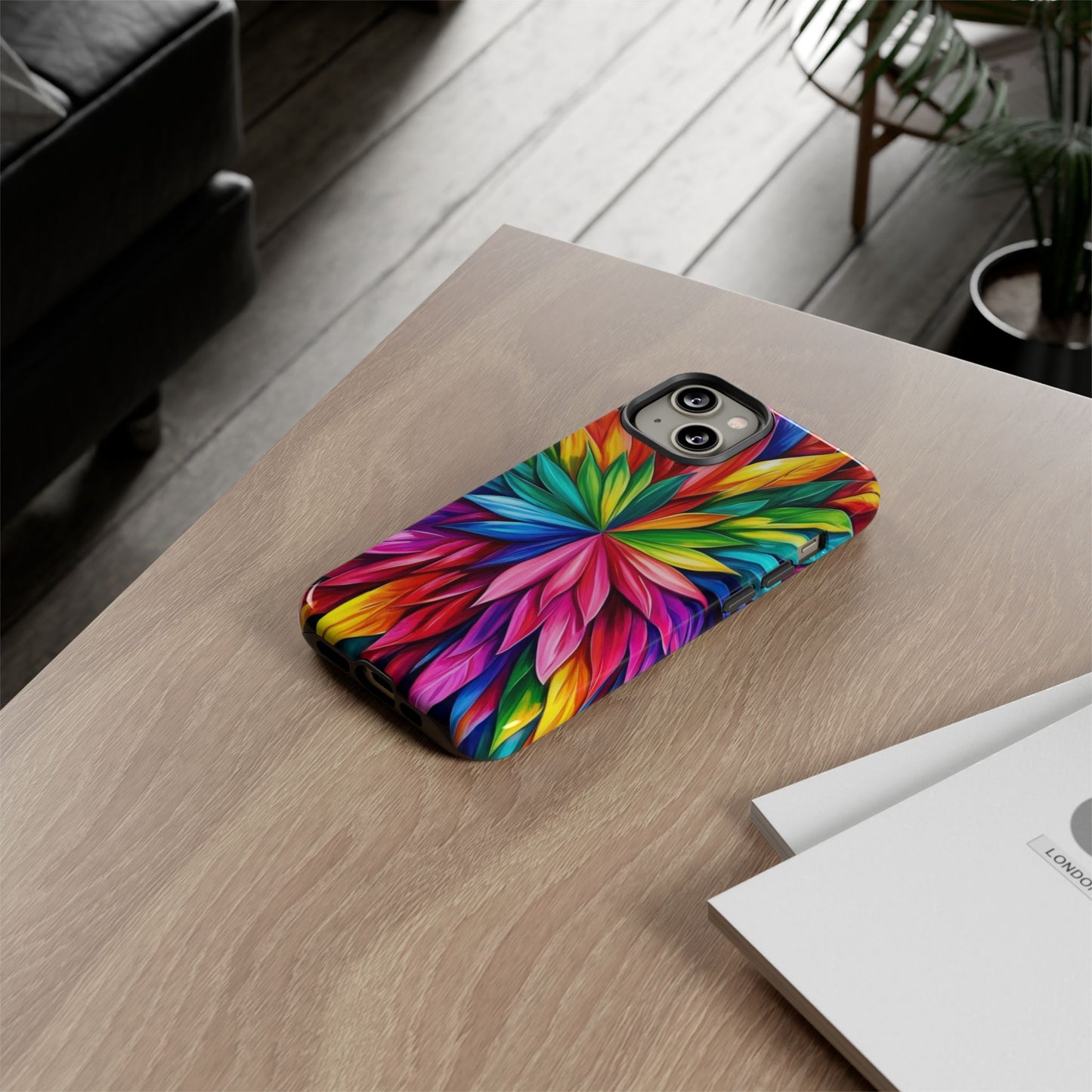 Colorful Floral Phone Cover - Tough Cases for Vibrant Protection