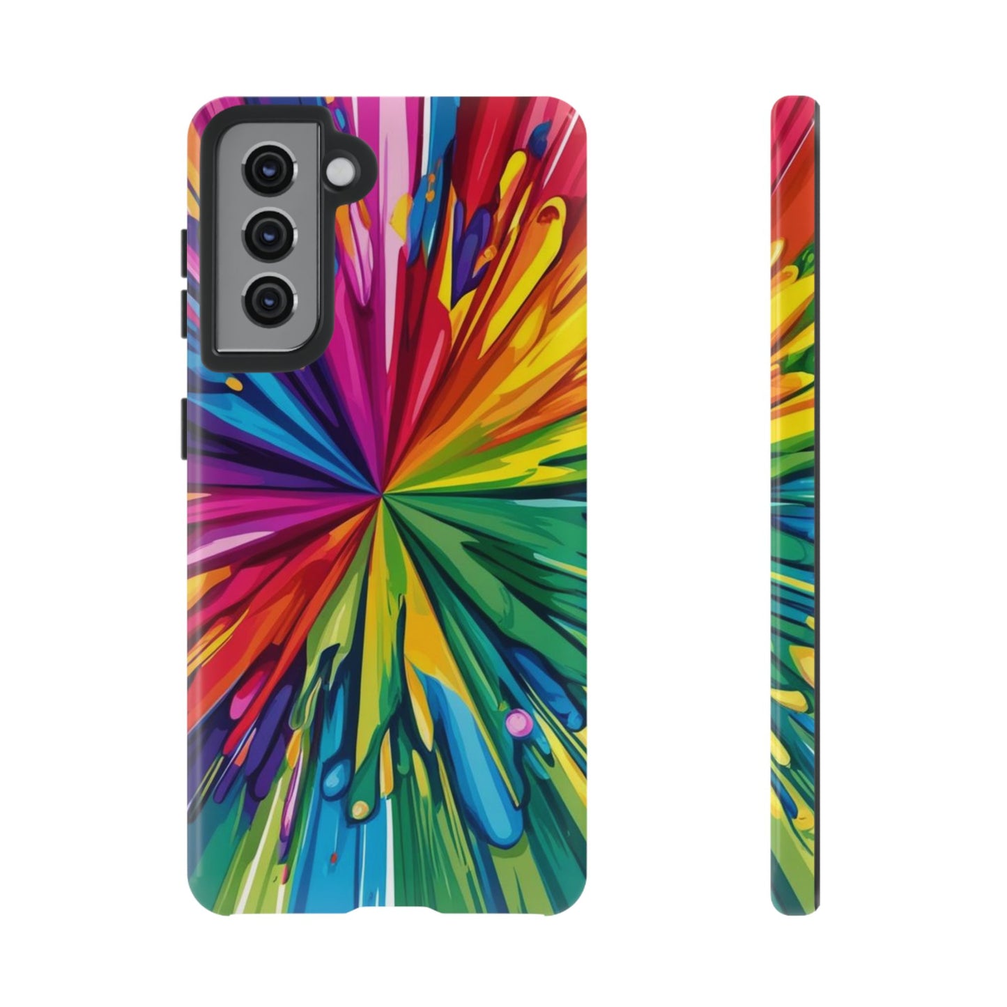 Vibrant Colorful Phone Cover - Tough Cases for Creative Souls