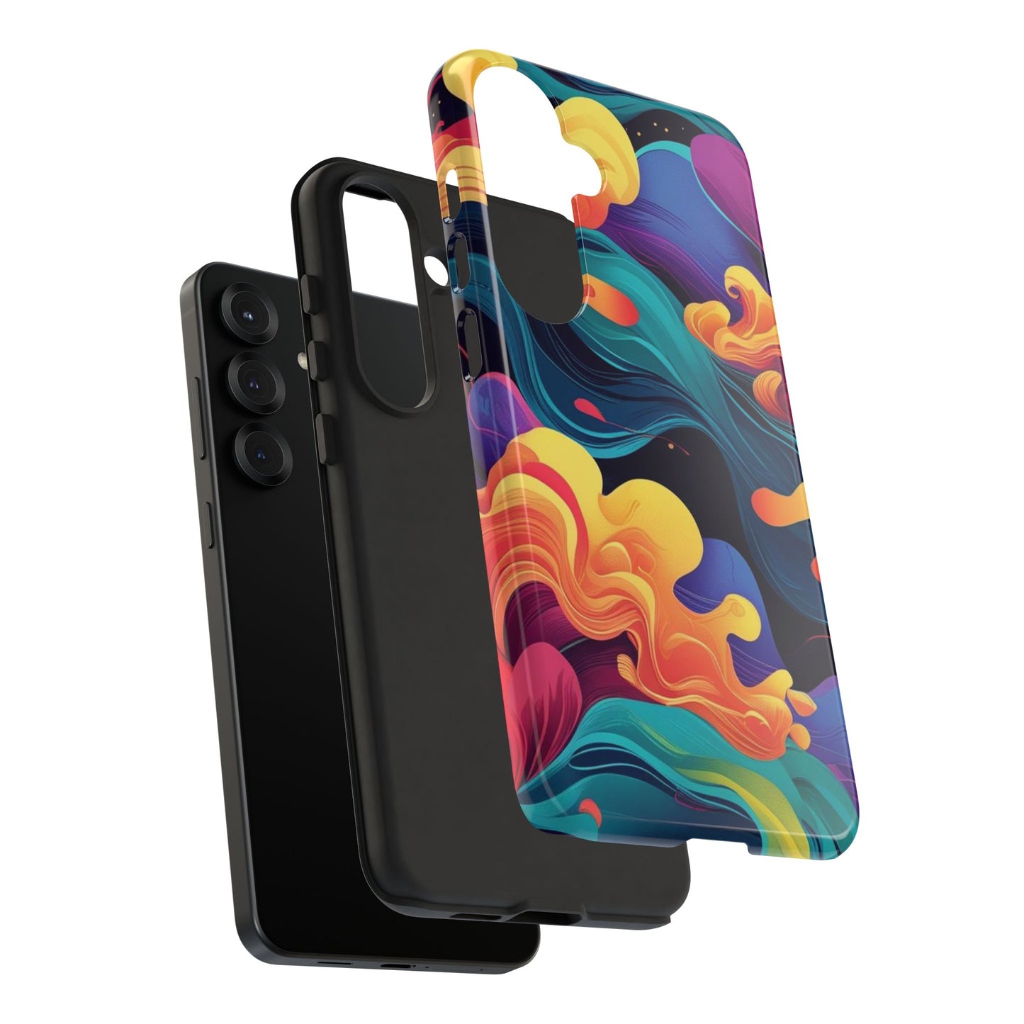 Colorful Phone Cover, Artistic Cellphone Cover, Unique Gift for Her, Trendy Accessories, Vibrant Protection