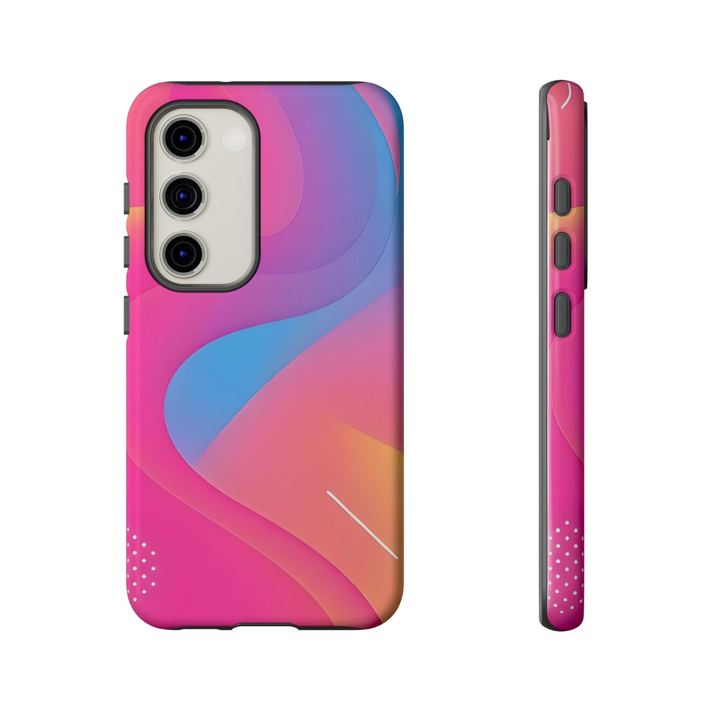 Stylish Tough Phone Case - Colorful Abstract Design for Trendsetters