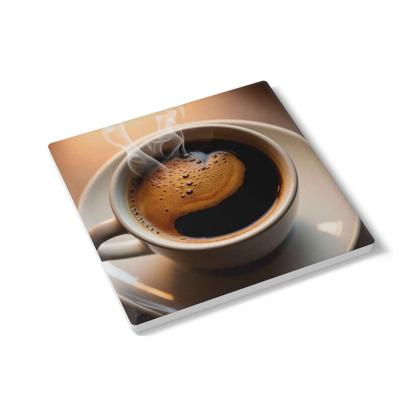 Stylish Ceramic Coaster - Perfect for Coffee Lovers & Home Decor