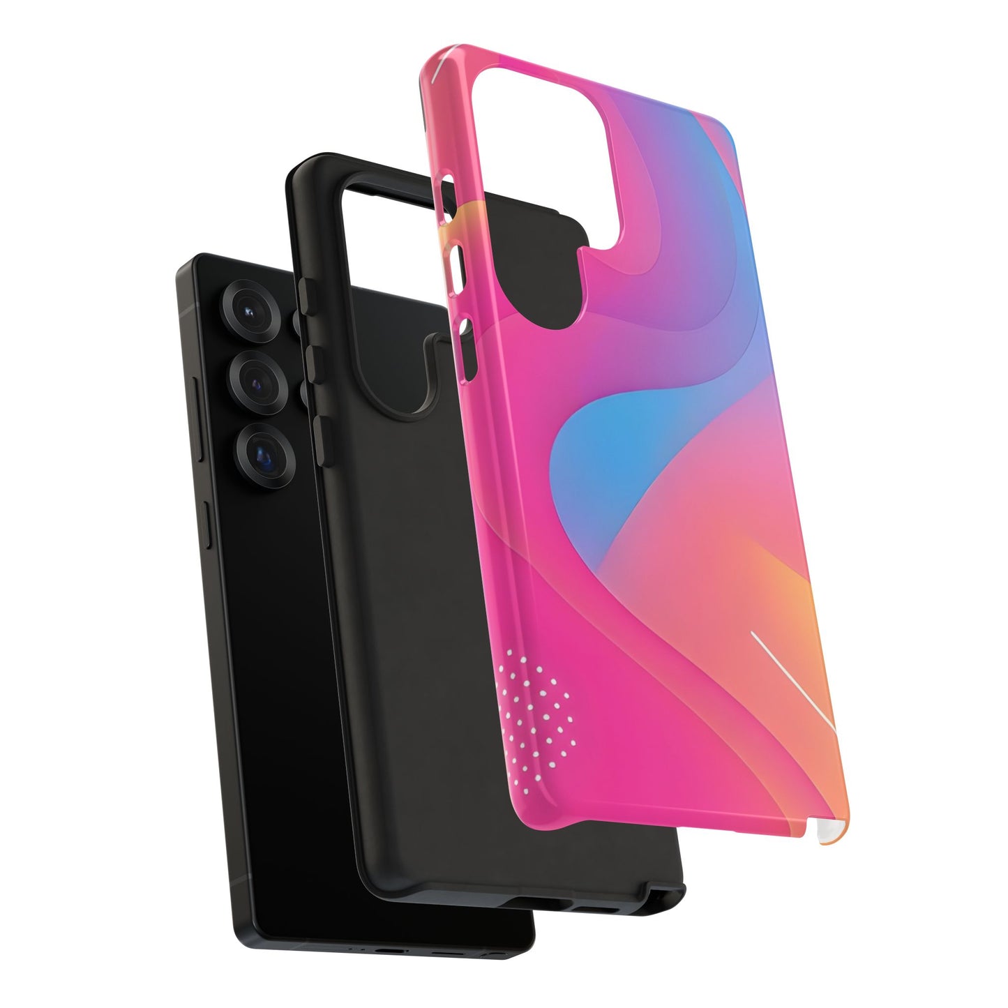 Stylish Tough Phone Case - Colorful Abstract Design for Trendsetters