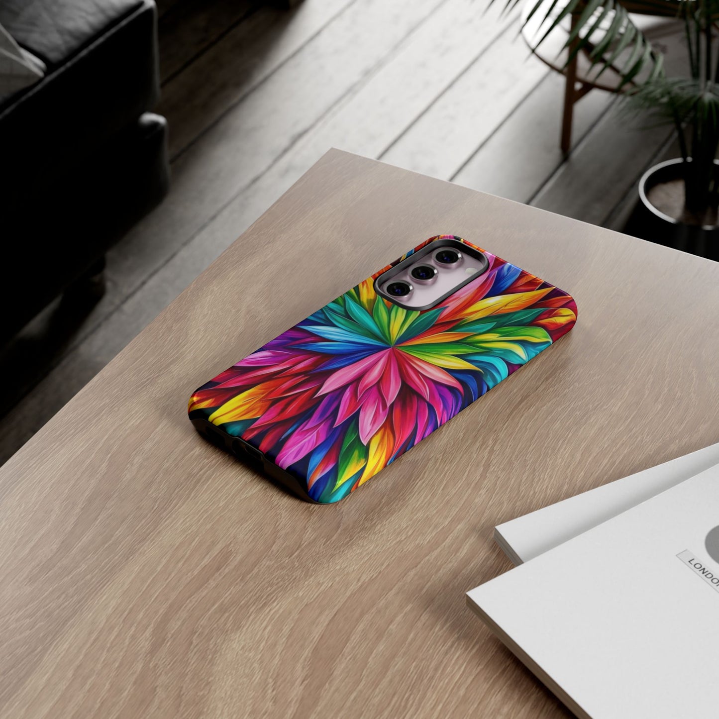 Colorful Floral Phone Cover - Tough Cases for Vibrant Protection
