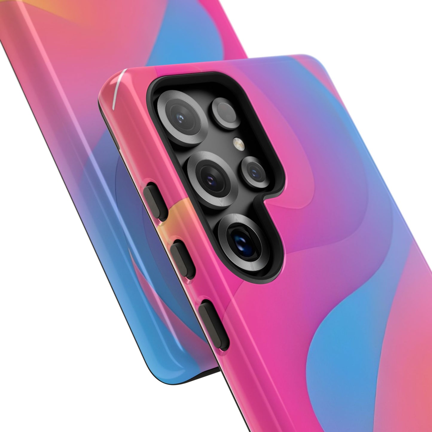 Stylish Tough Phone Case - Colorful Abstract Design for Trendsetters