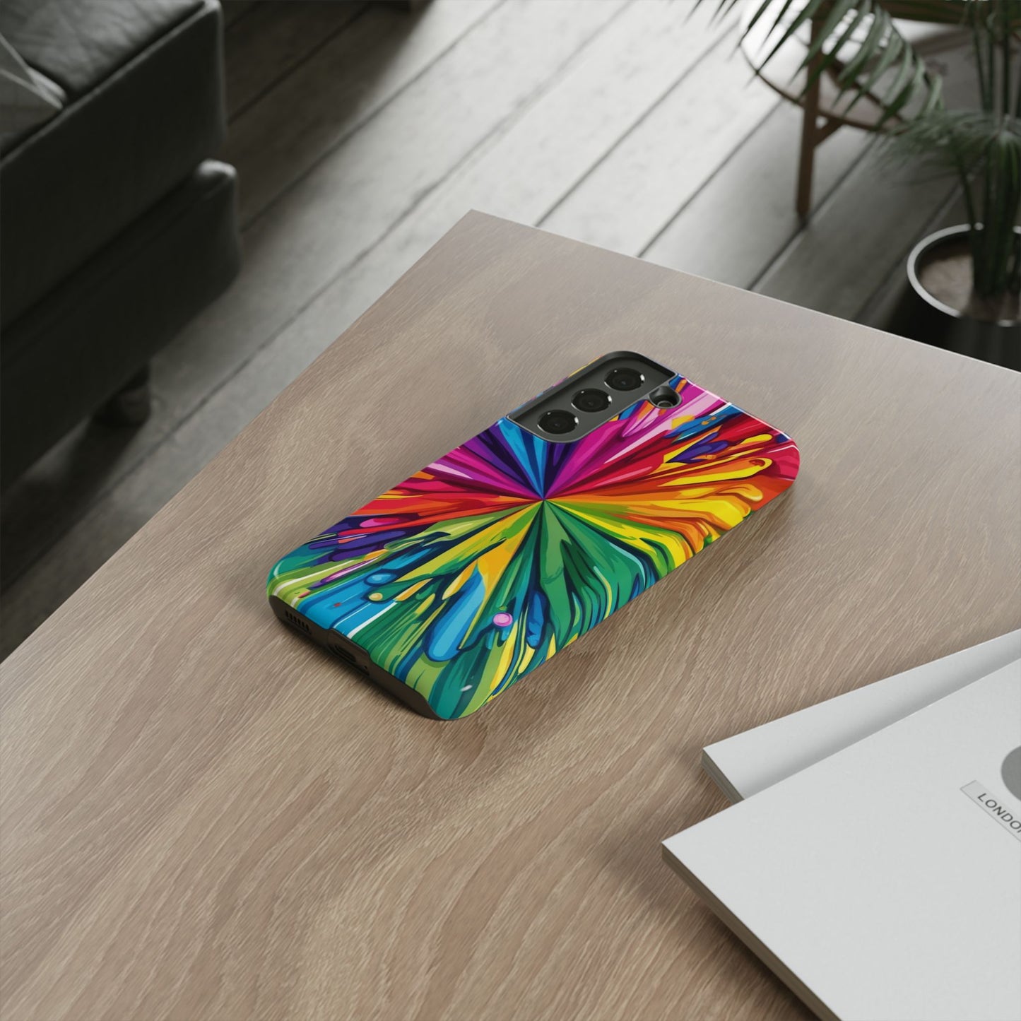 Vibrant Colorful Phone Cover - Tough Cases for Creative Souls