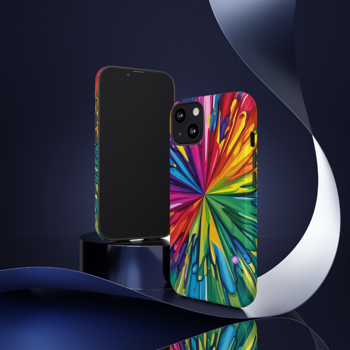 Vibrant Colorful Phone Cover - Tough Cases for Creative Souls