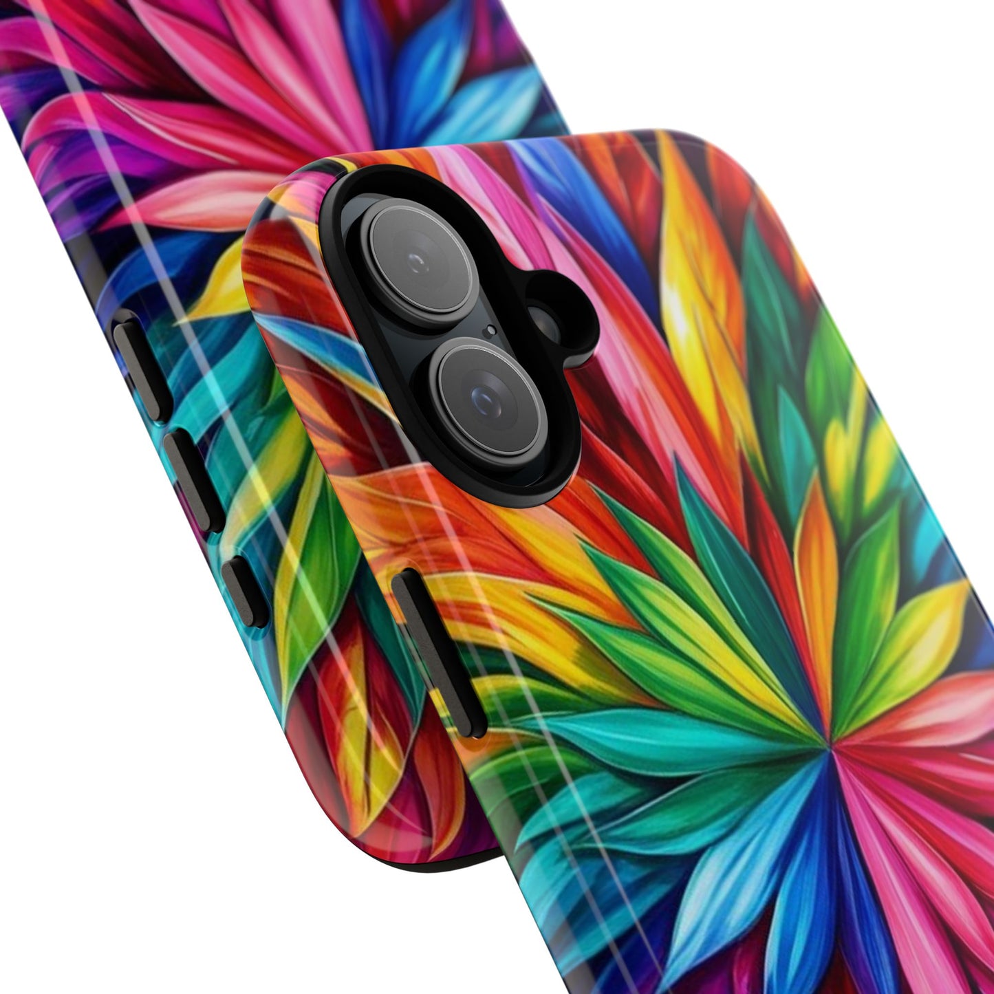 Colorful Floral Phone Cover - Tough Cases for Vibrant Protection