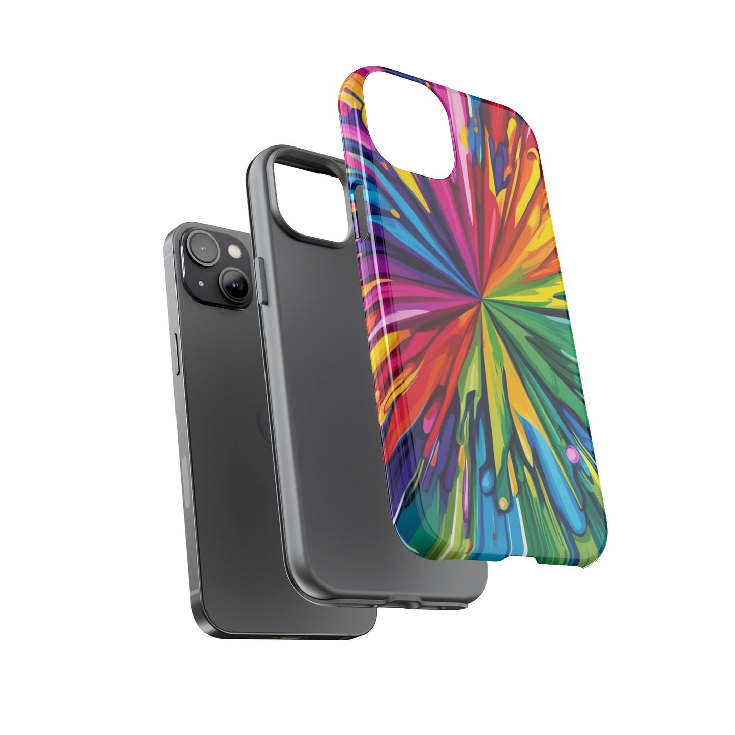 Vibrant Colorful Phone Cover - Tough Cases for Creative Souls