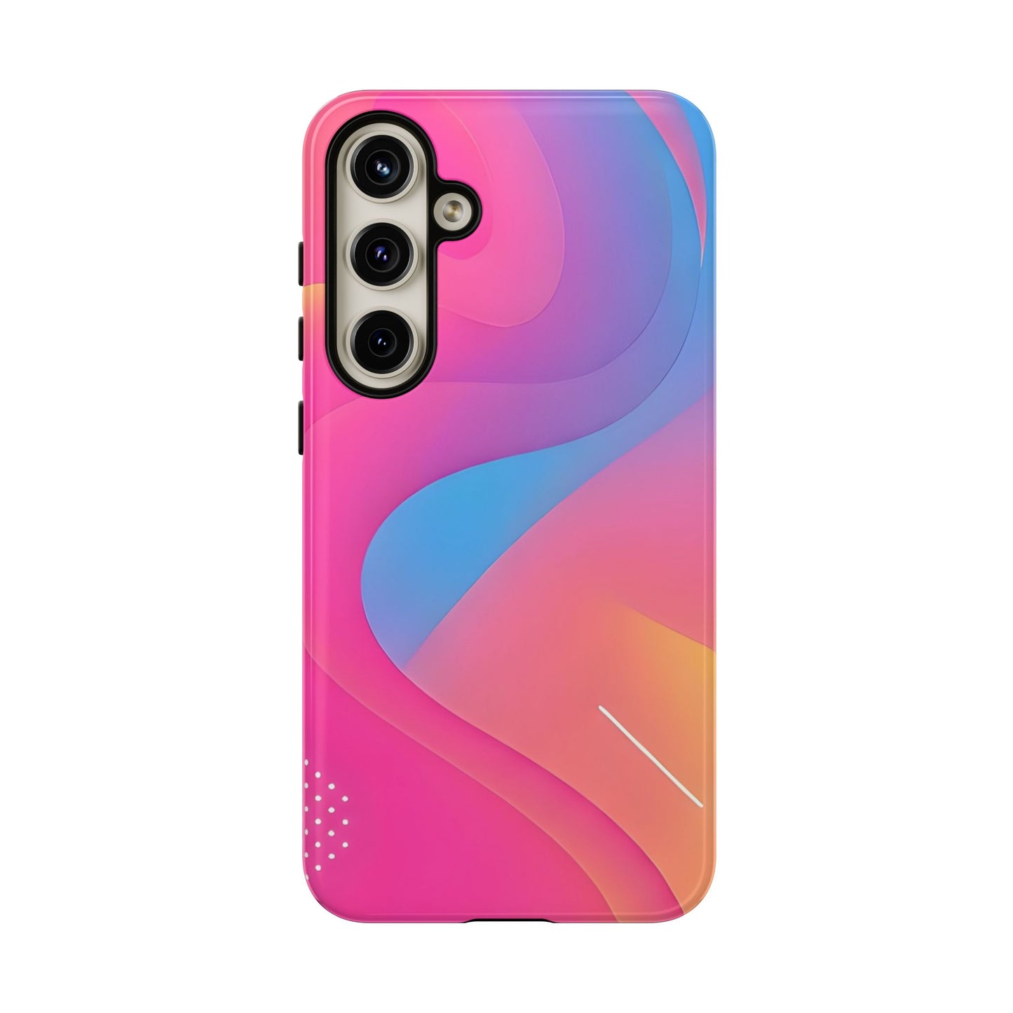 Stylish Tough Phone Case - Colorful Abstract Design for Trendsetters