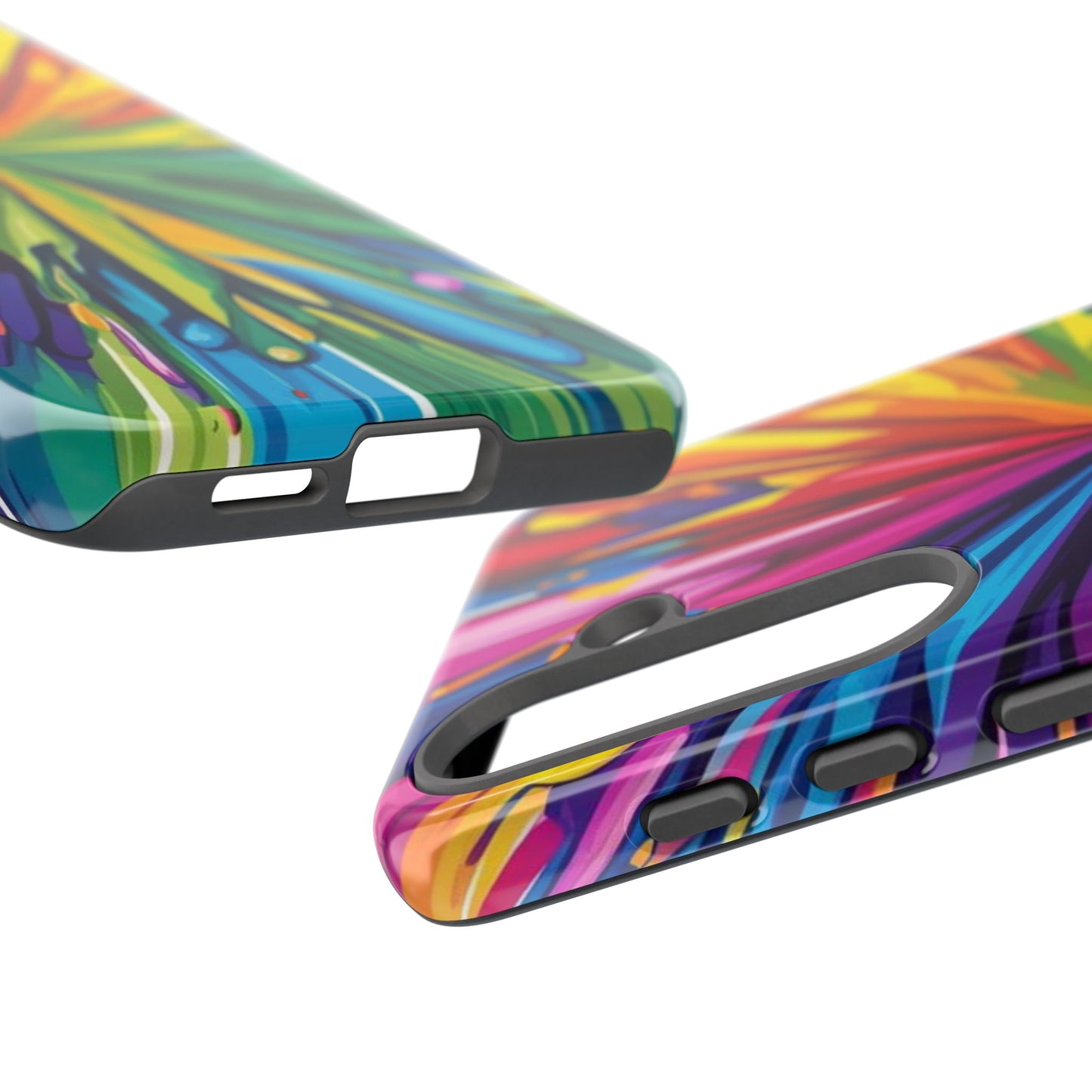 Vibrant Colorful Phone Cover - Tough Cases for Creative Souls