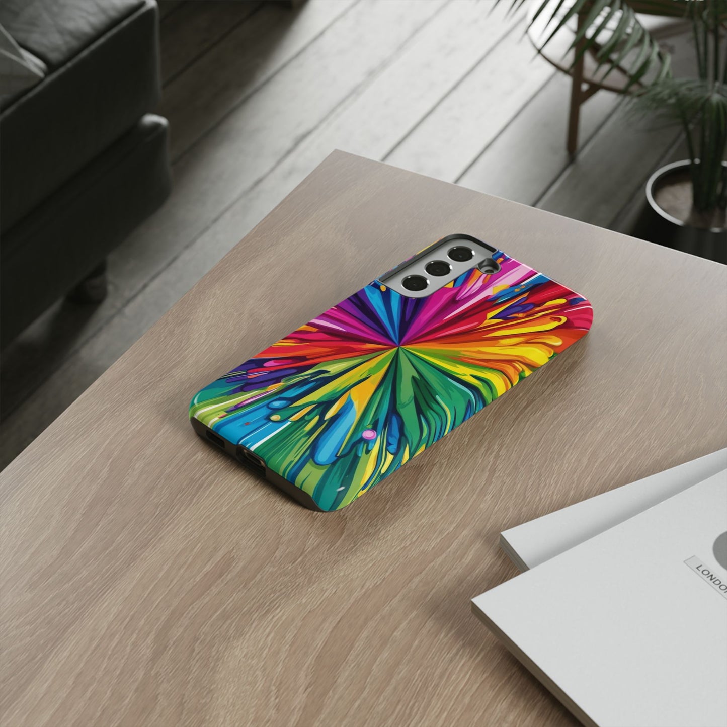 Vibrant Colorful Phone Cover - Tough Cases for Creative Souls