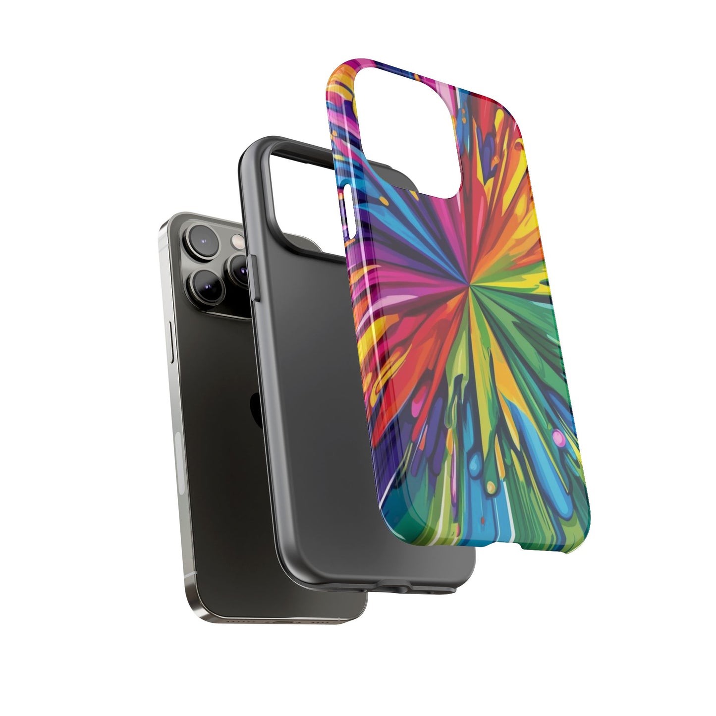Vibrant Colorful Phone Cover - Tough Cases for Creative Souls