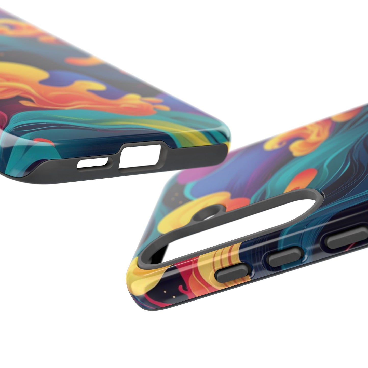Colorful Phone Cover, Artistic Cellphone Cover, Unique Gift for Her, Trendy Accessories, Vibrant Protection