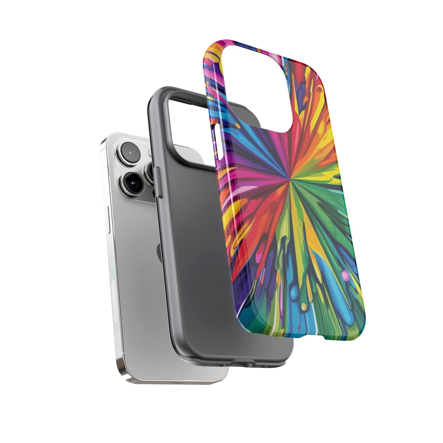 Vibrant Colorful Phone Cover - Tough Cases for Creative Souls