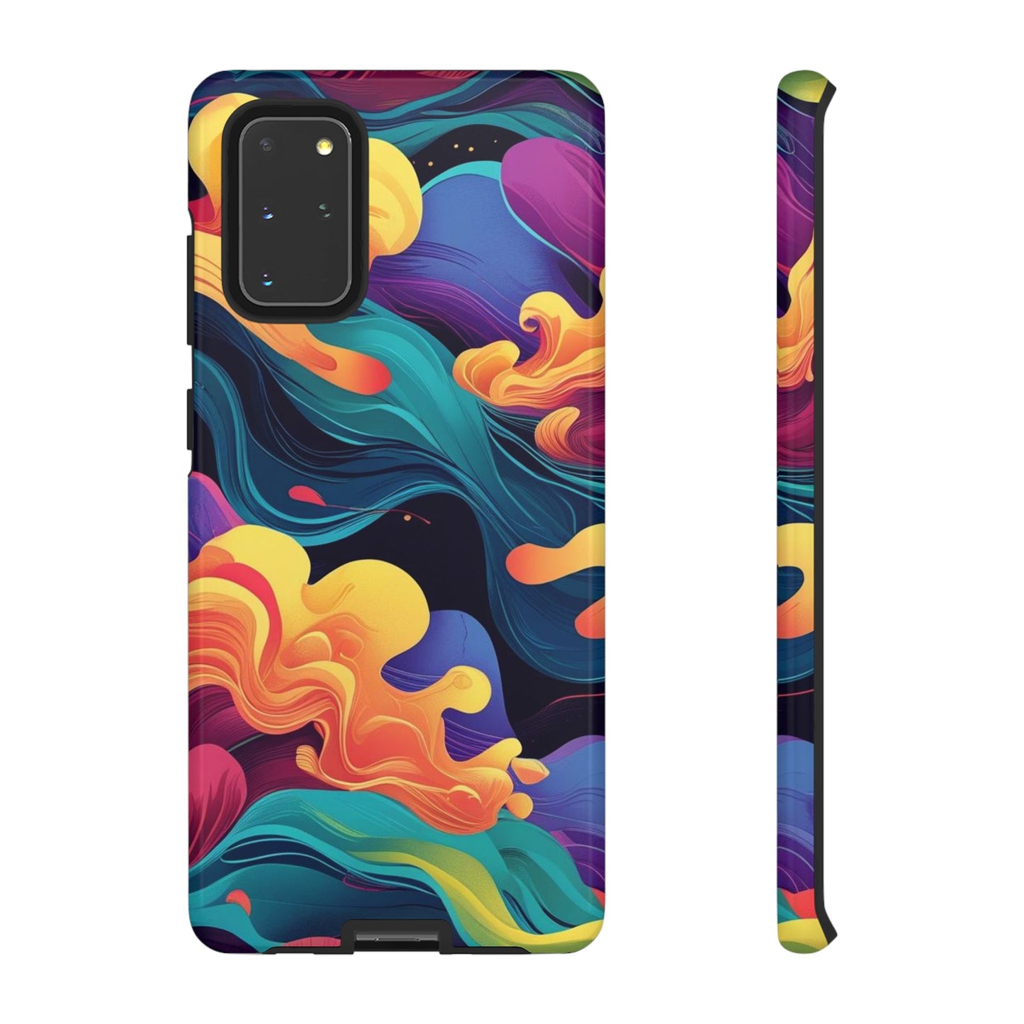 Colorful Phone Cover, Artistic Cellphone Cover, Unique Gift for Her, Trendy Accessories, Vibrant Protection