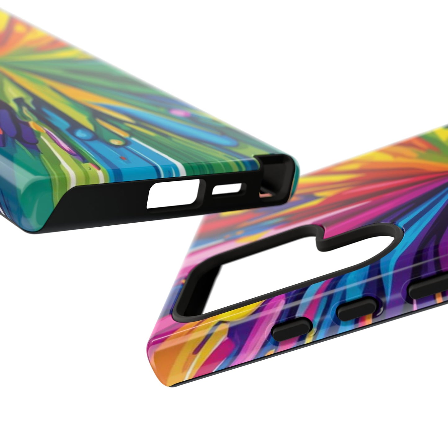 Vibrant Colorful Phone Cover - Tough Cases for Creative Souls