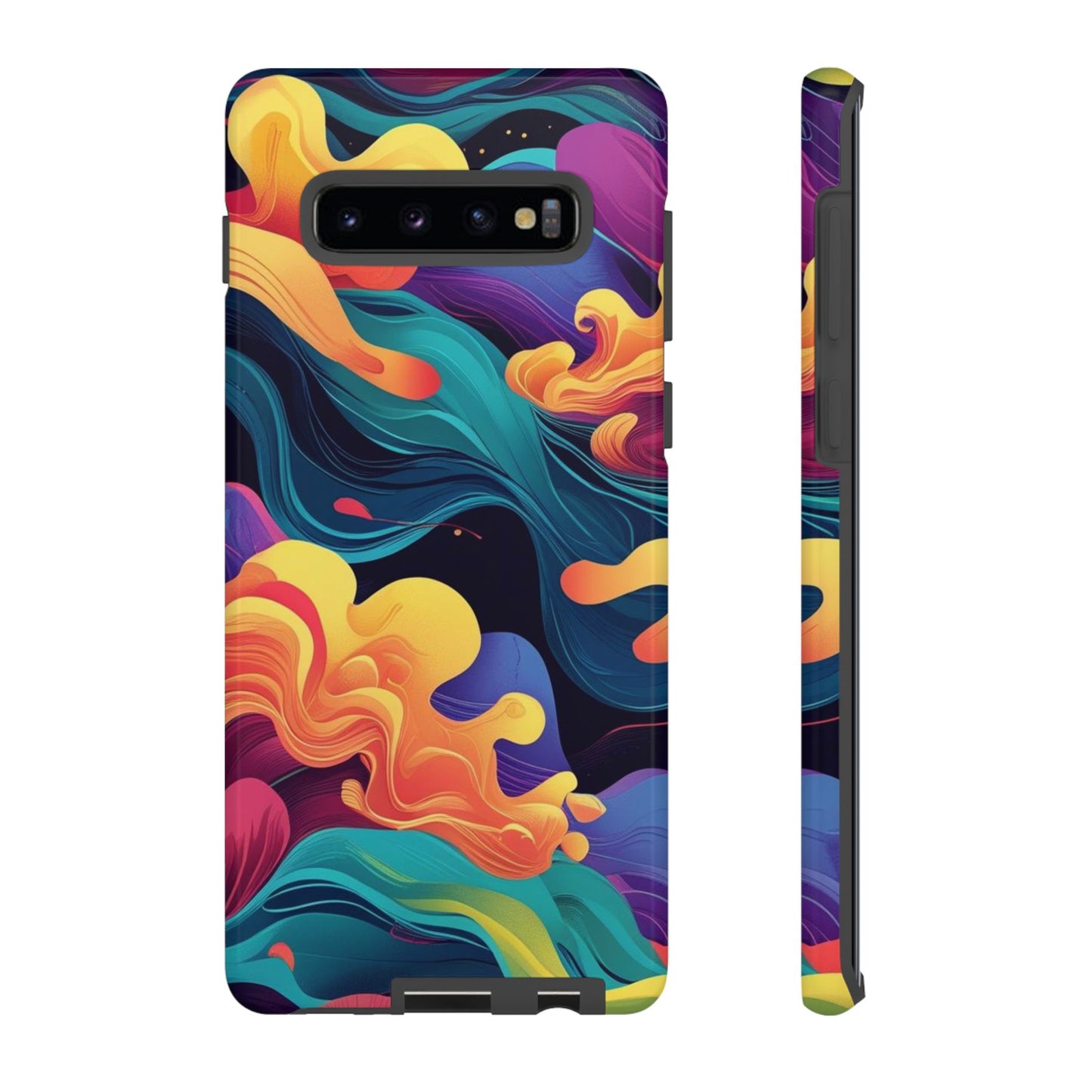Colorful Phone Cover, Artistic Cellphone Cover, Unique Gift for Her, Trendy Accessories, Vibrant Protection