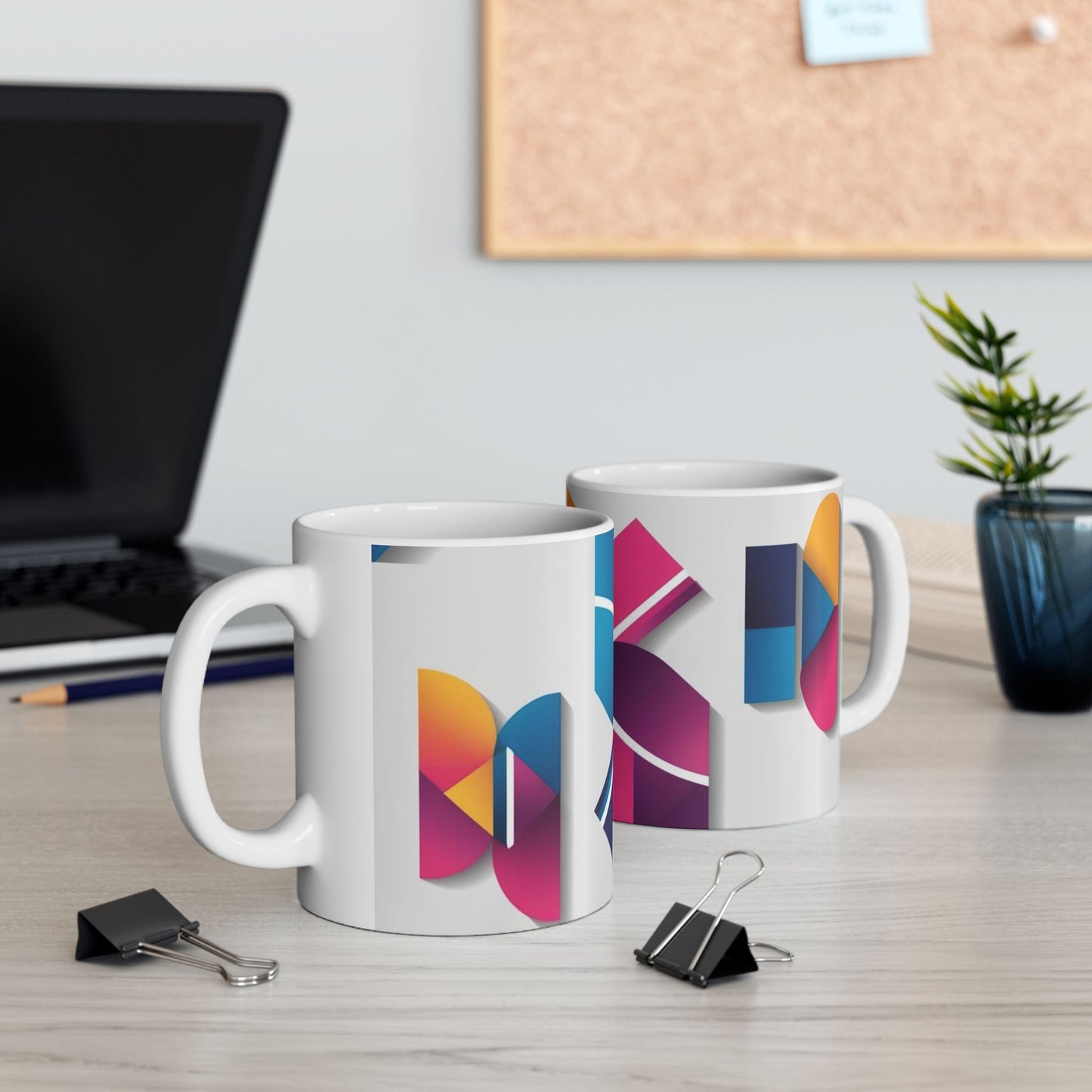 Modern Colorful Ceramic Mug