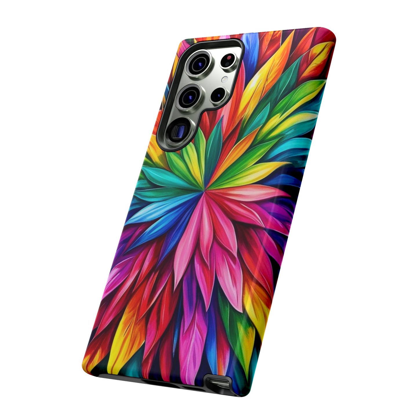 Colorful Floral Phone Cover - Tough Cases for Vibrant Protection