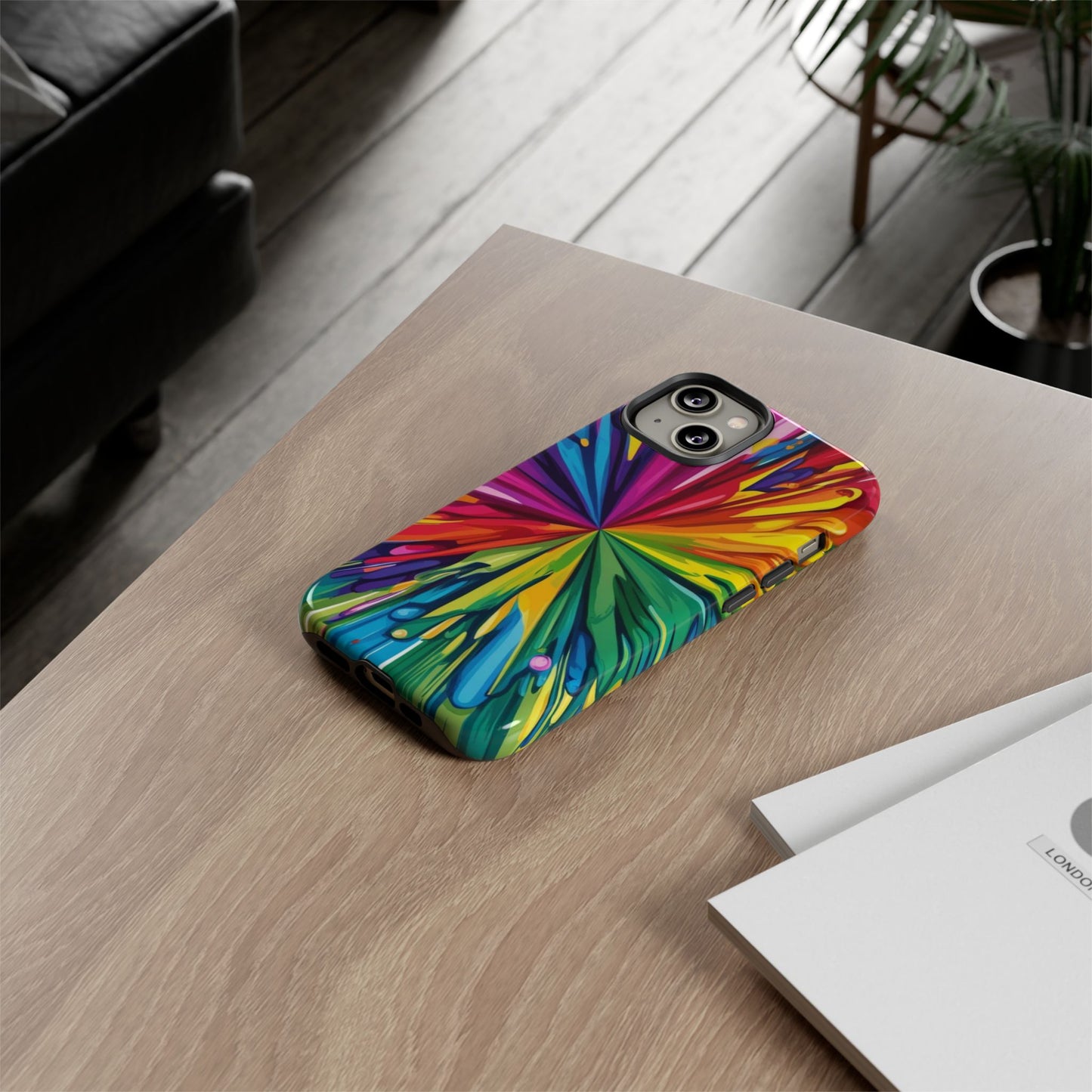 Vibrant Colorful Phone Cover - Tough Cases for Creative Souls