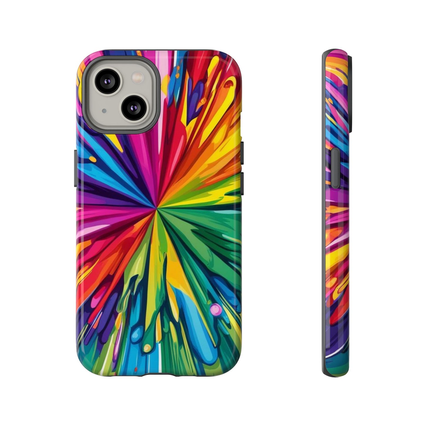 Vibrant Colorful Phone Cover - Tough Cases for Creative Souls