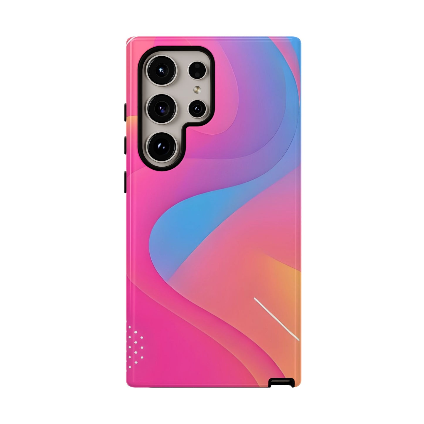Stylish Tough Phone Case - Colorful Abstract Design for Trendsetters