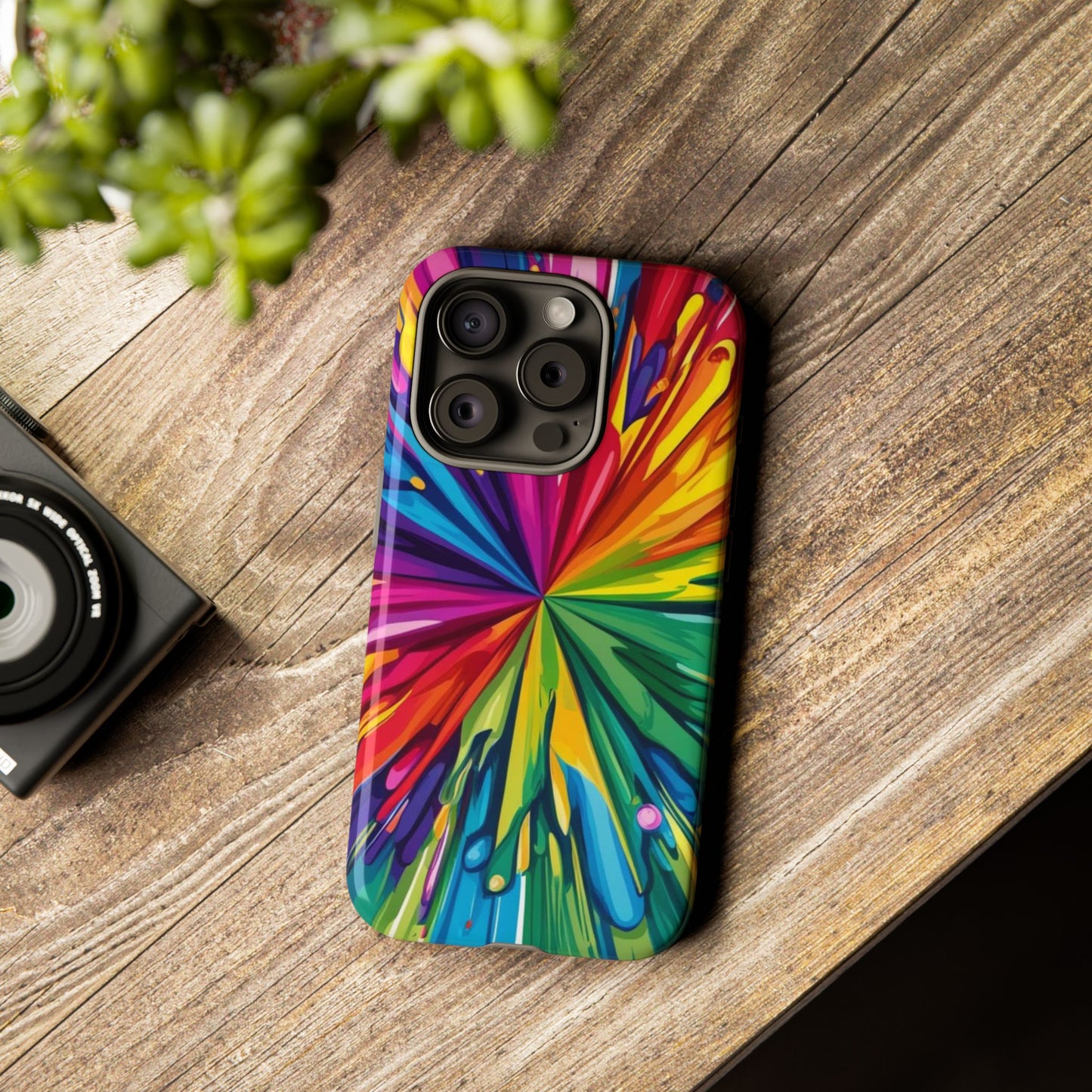 Vibrant Colorful Phone Cover - Tough Cases for Creative Souls