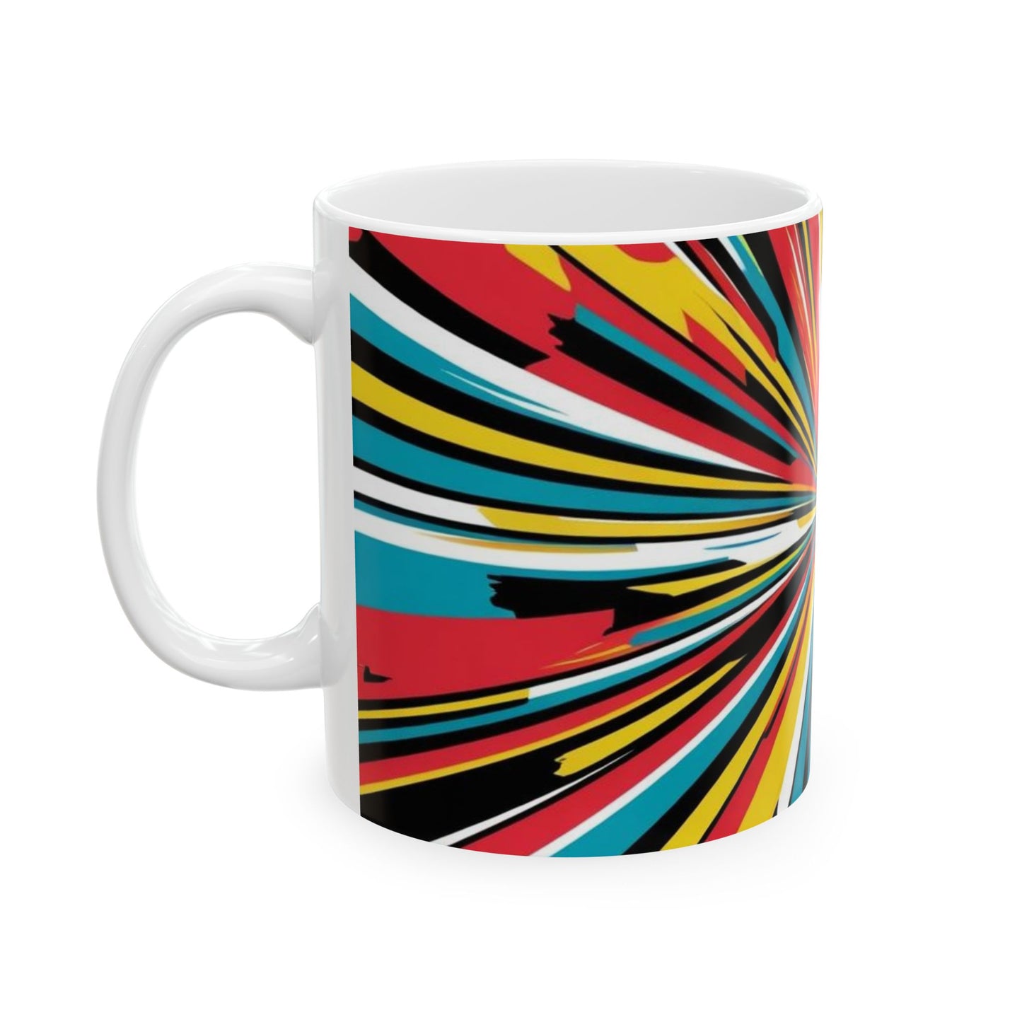 Vibrant Colorful Coffee Mug - Cup for Art Lovers