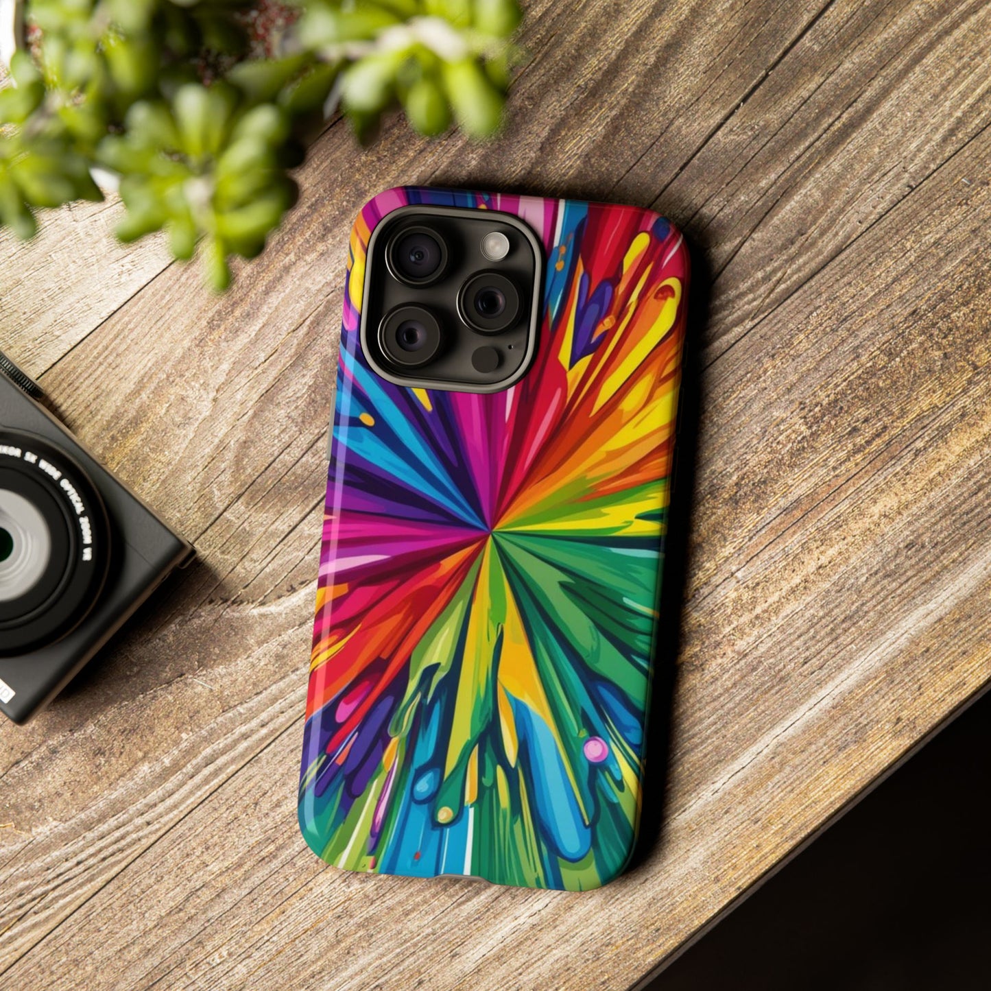 Vibrant Colorful Phone Cover - Tough Cases for Creative Souls