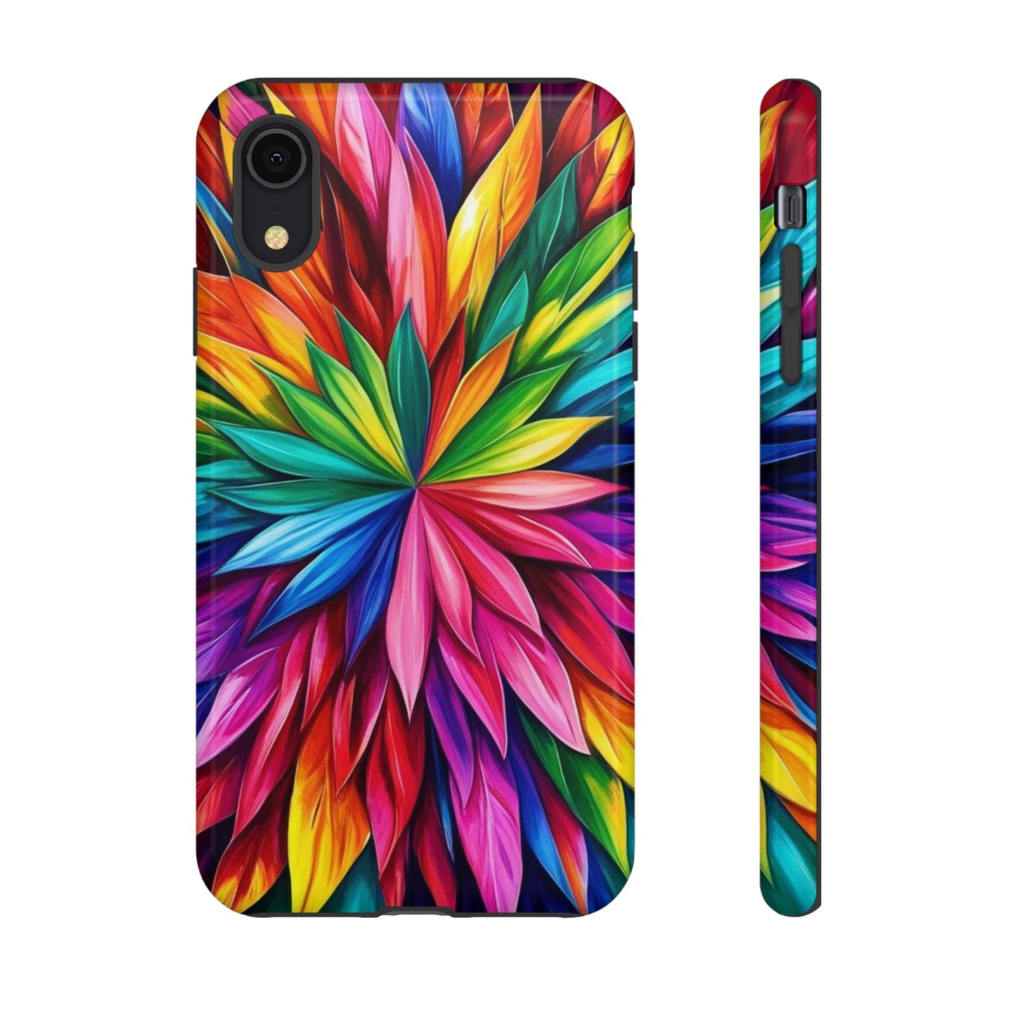 Colorful Floral Phone Cover - Tough Cases for Vibrant Protection
