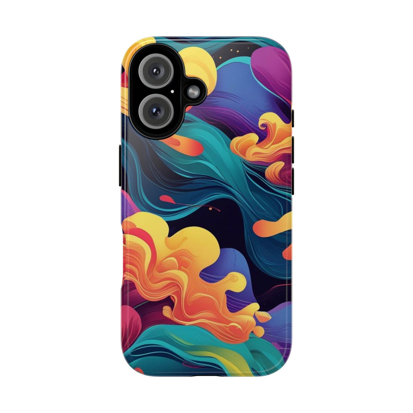 Colorful Phone Cover, Artistic Cellphone Cover, Unique Gift for Her, Trendy Accessories, Vibrant Protection