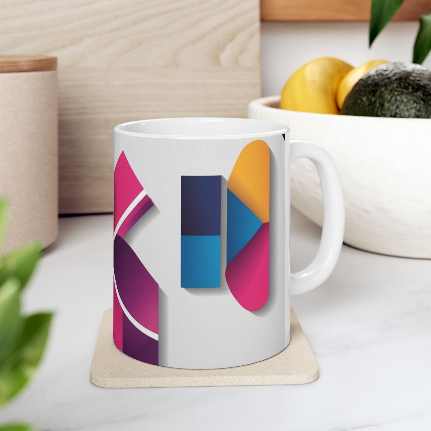 Modern Colorful Ceramic Mug