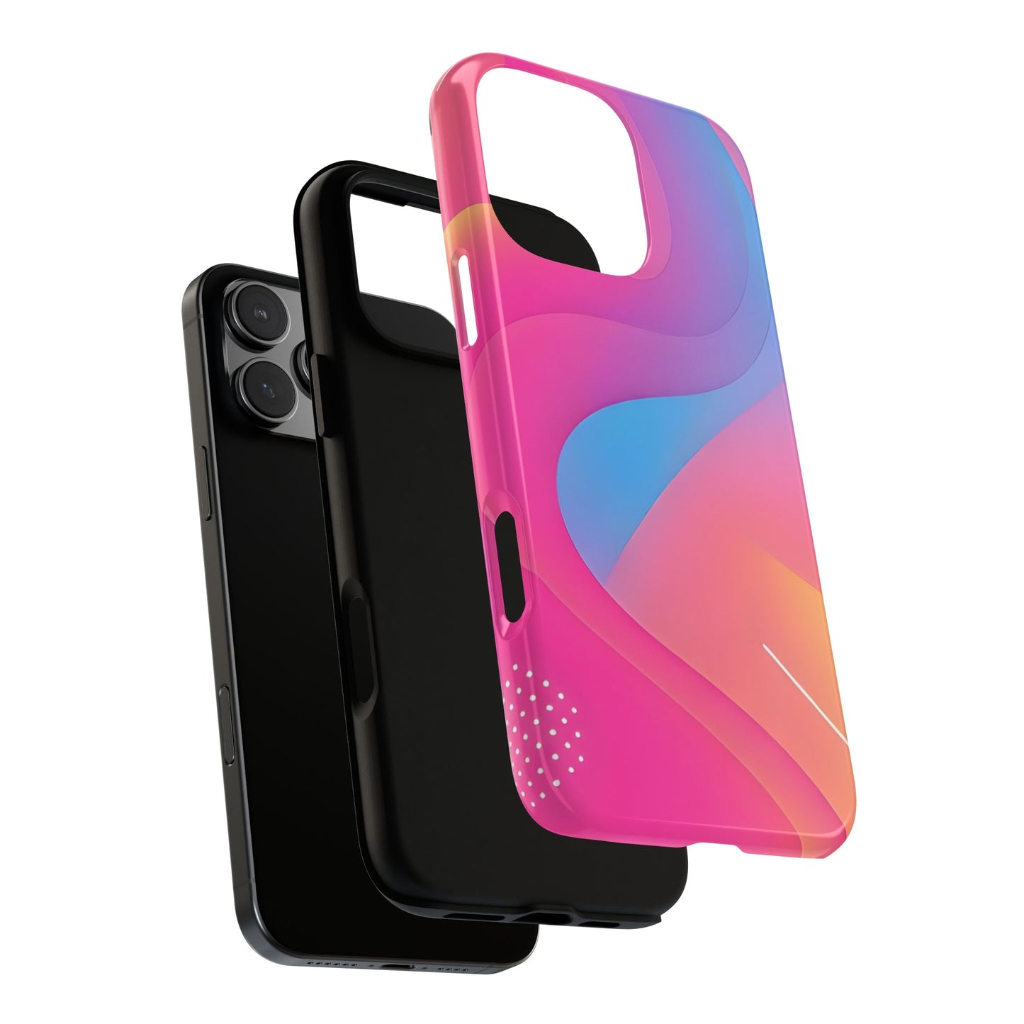 Stylish Tough Phone Case - Colorful Abstract Design for Trendsetters