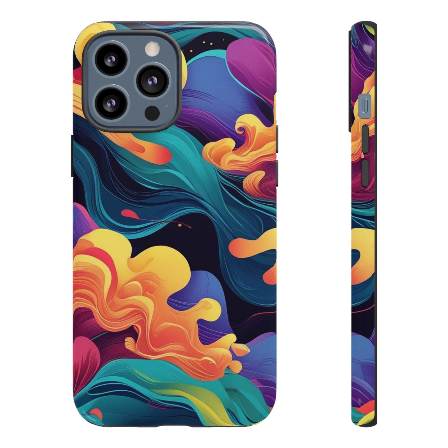 Colorful Phone Cover, Artistic Cellphone Cover, Unique Gift for Her, Trendy Accessories, Vibrant Protection
