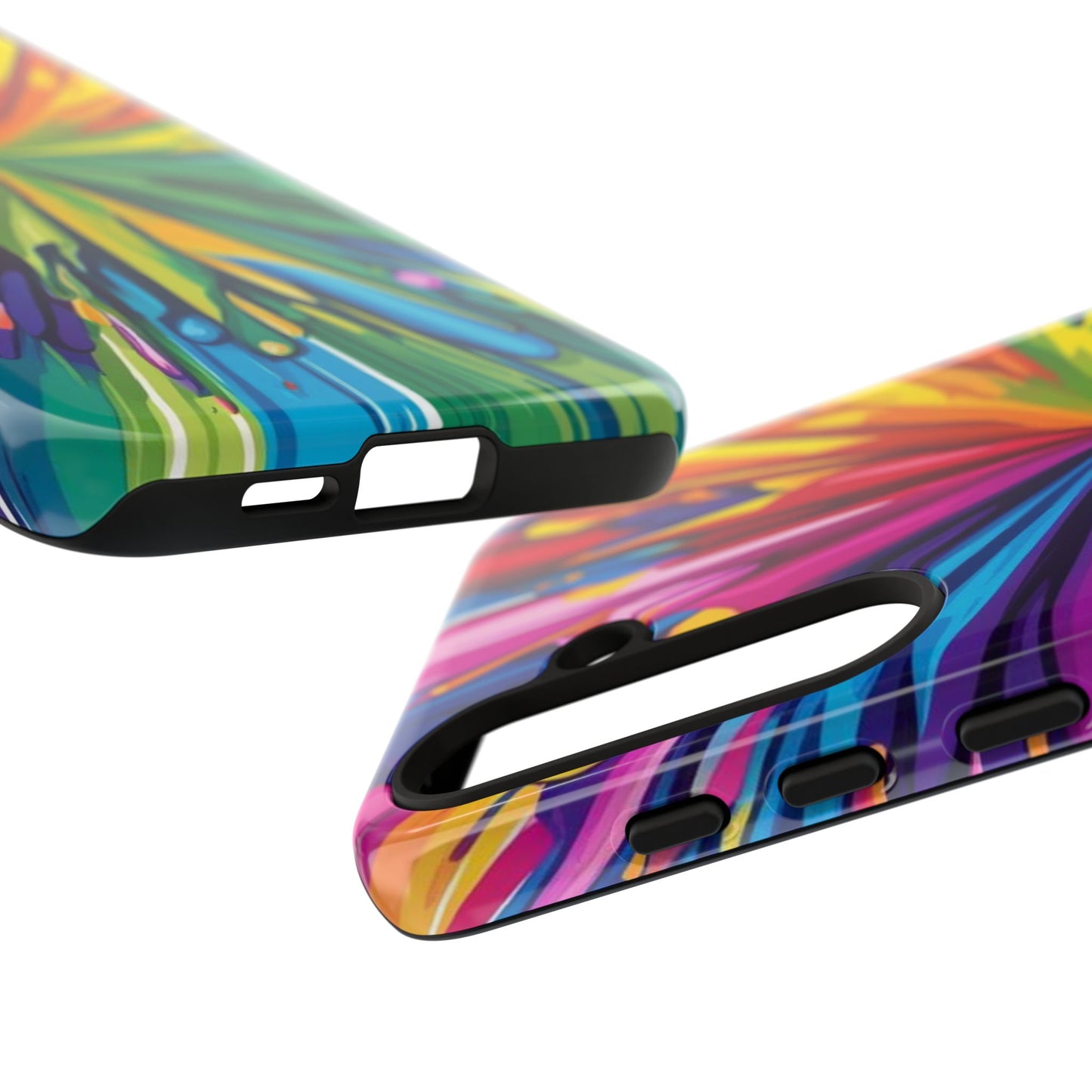 Vibrant Colorful Phone Cover - Tough Cases for Creative Souls