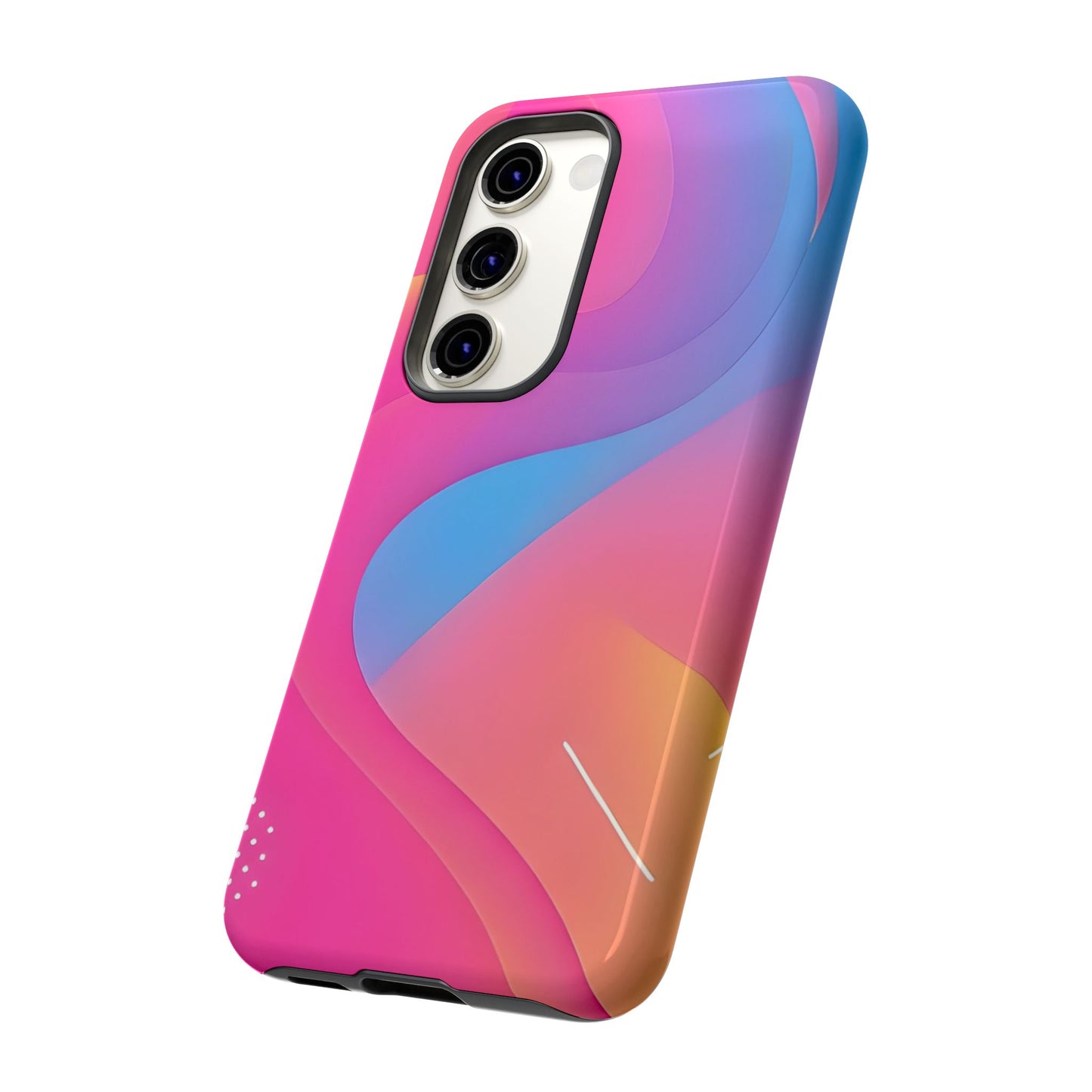 Stylish Tough Phone Case - Colorful Abstract Design for Trendsetters