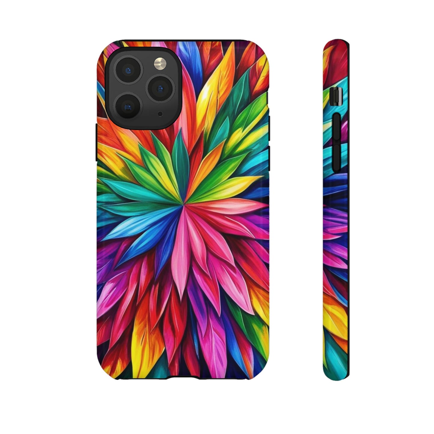 Colorful Floral Phone Cover - Tough Cases for Vibrant Protection