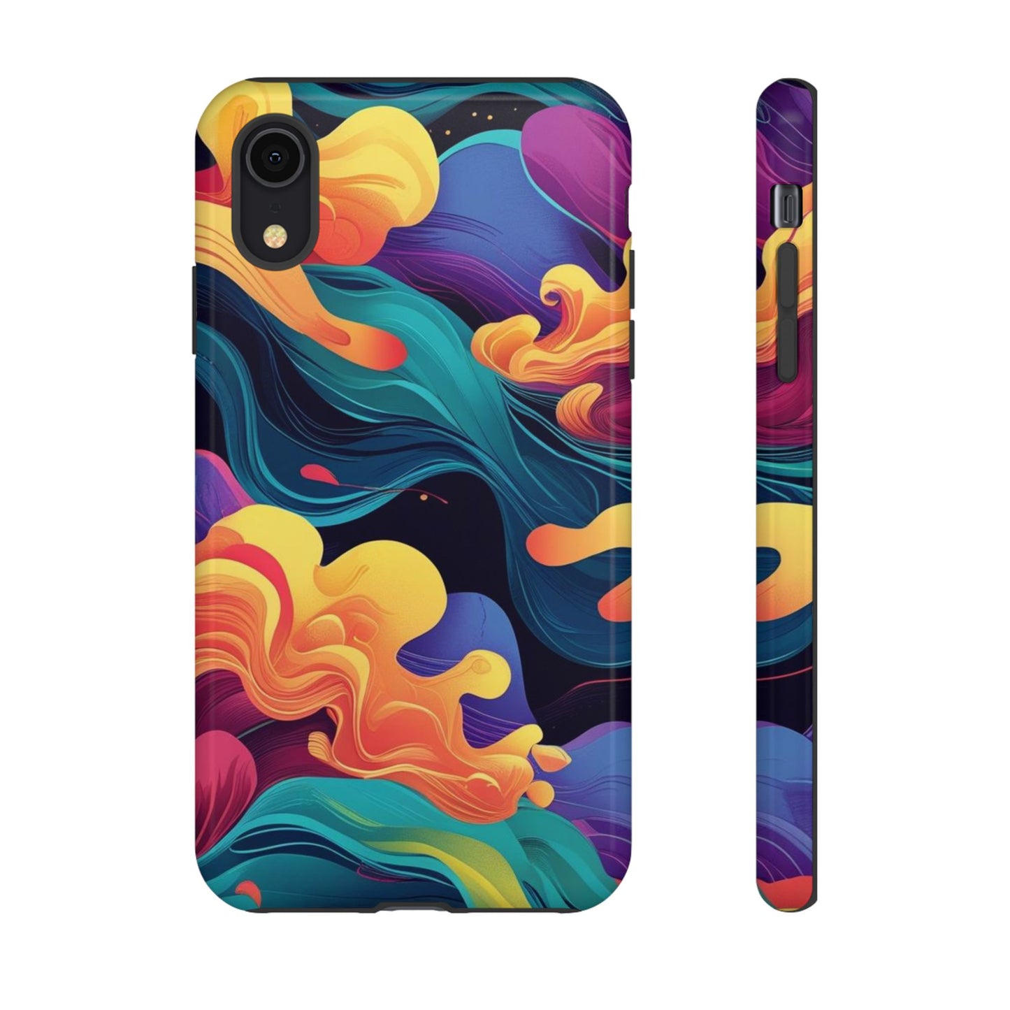 Colorful Phone Cover, Artistic Cellphone Cover, Unique Gift for Her, Trendy Accessories, Vibrant Protection