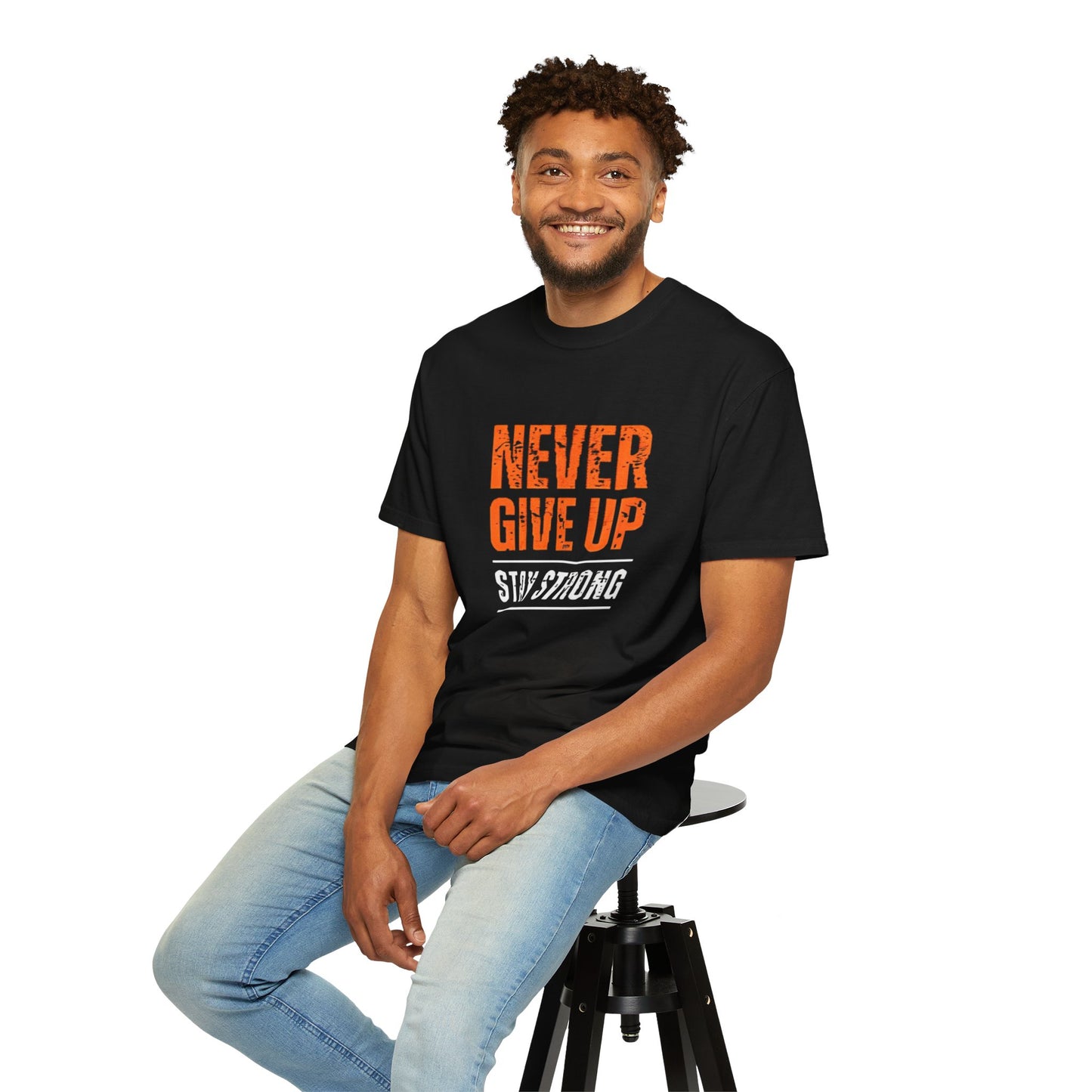 Motivational Unisex Black T-Shirt