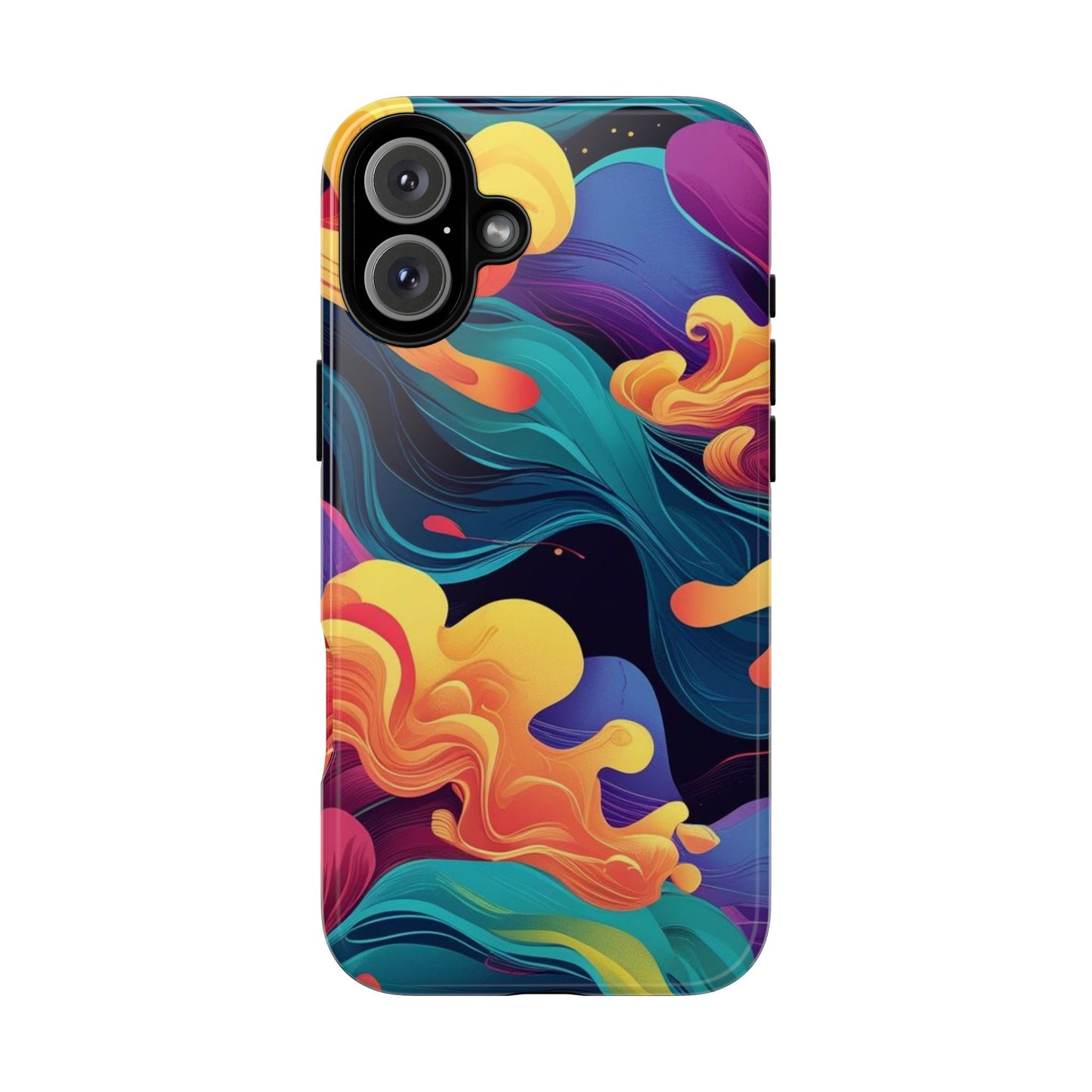 Colorful Phone Cover, Artistic Cellphone Cover, Unique Gift for Her, Trendy Accessories, Vibrant Protection