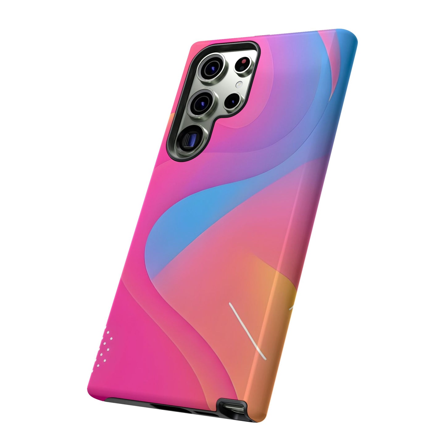 Stylish Tough Phone Case - Colorful Abstract Design for Trendsetters