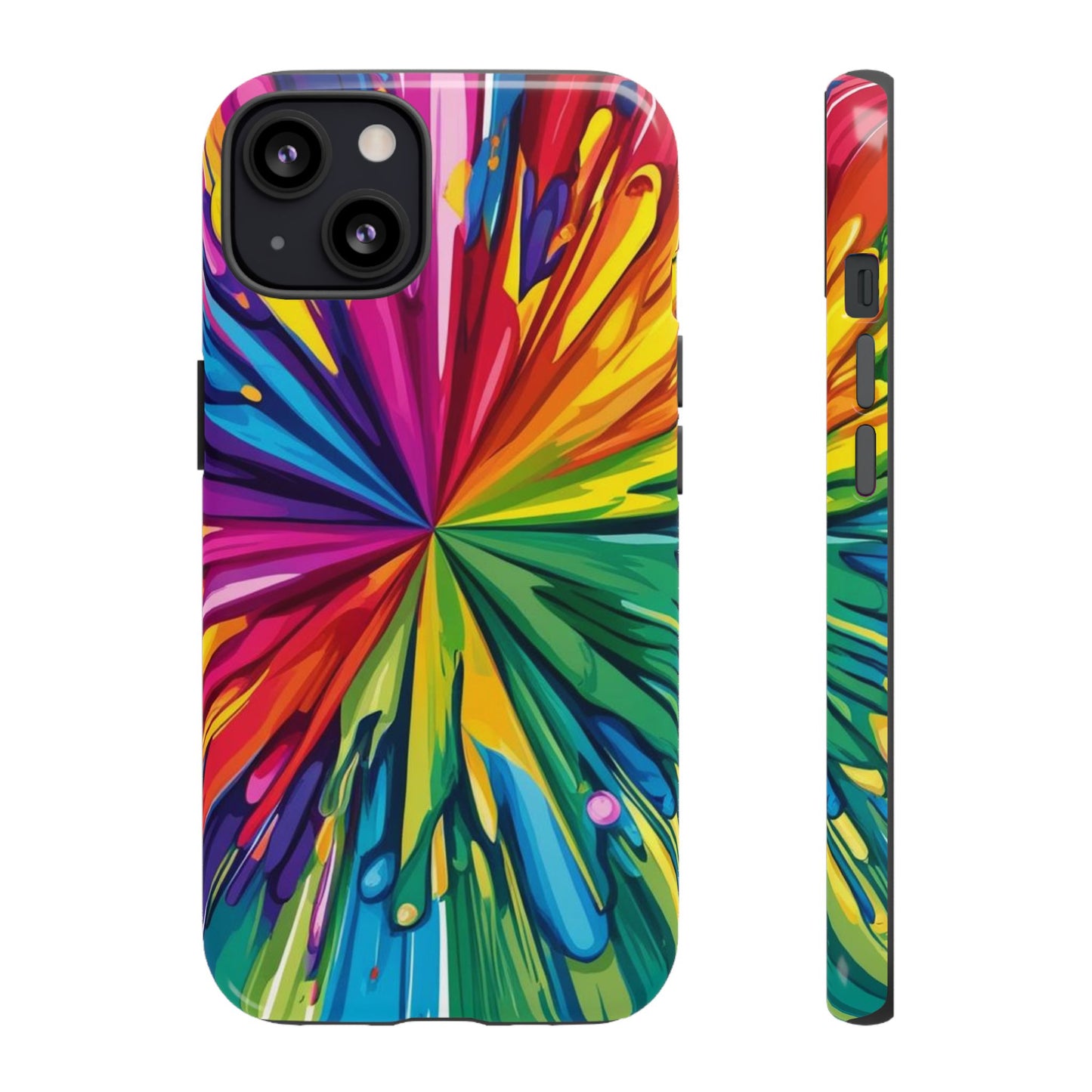 Vibrant Colorful Phone Cover - Tough Cases for Creative Souls