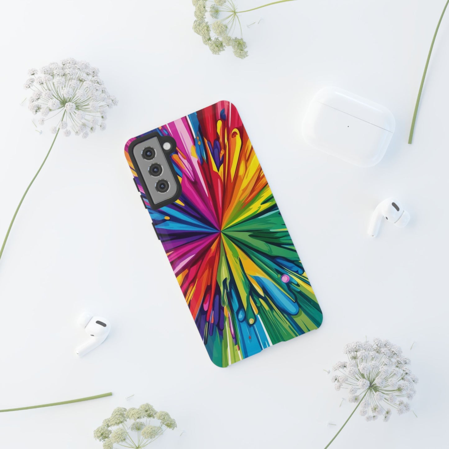 Vibrant Colorful Phone Cover - Tough Cases for Creative Souls