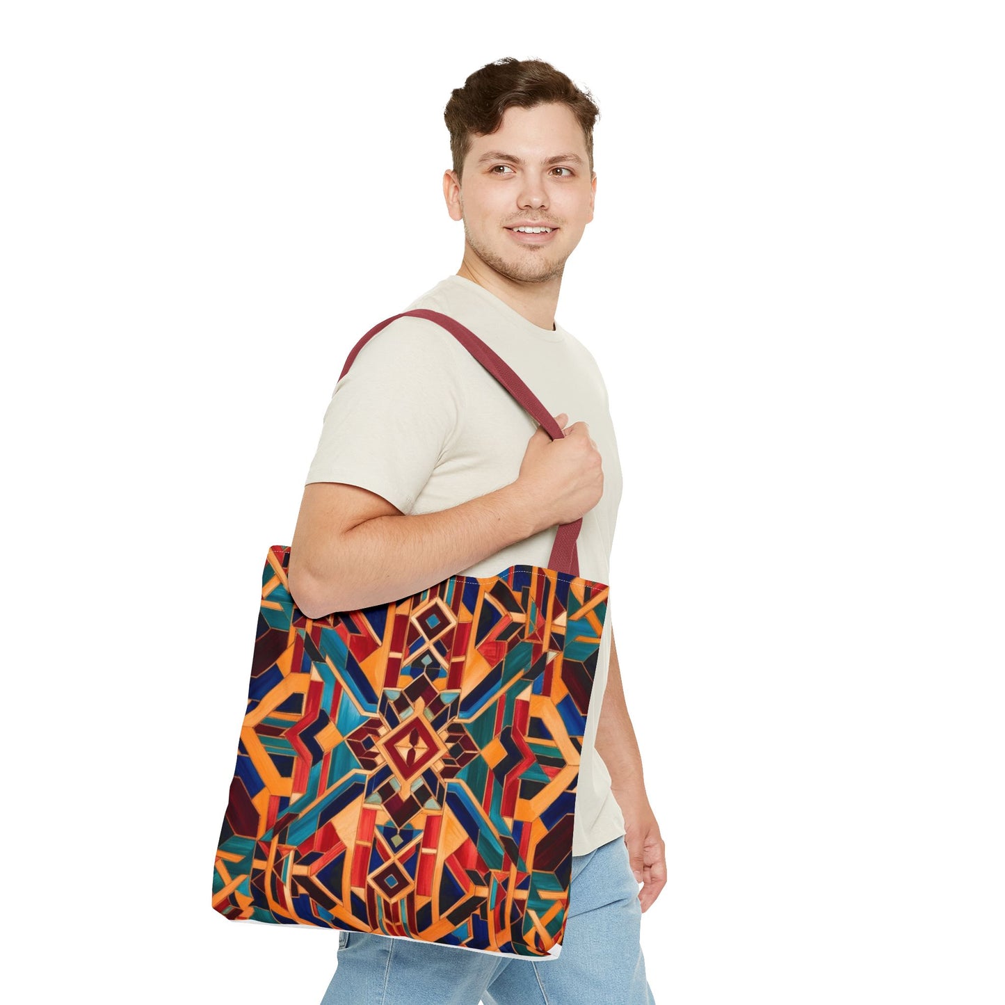 Colorful Shopping Bag - Stylish & Versatile for Every Occasion