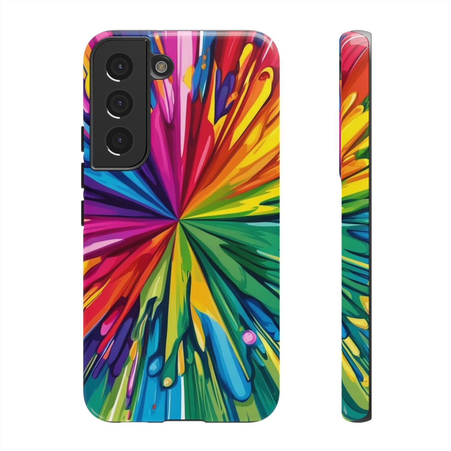 Vibrant Colorful Phone Cover - Tough Cases for Creative Souls