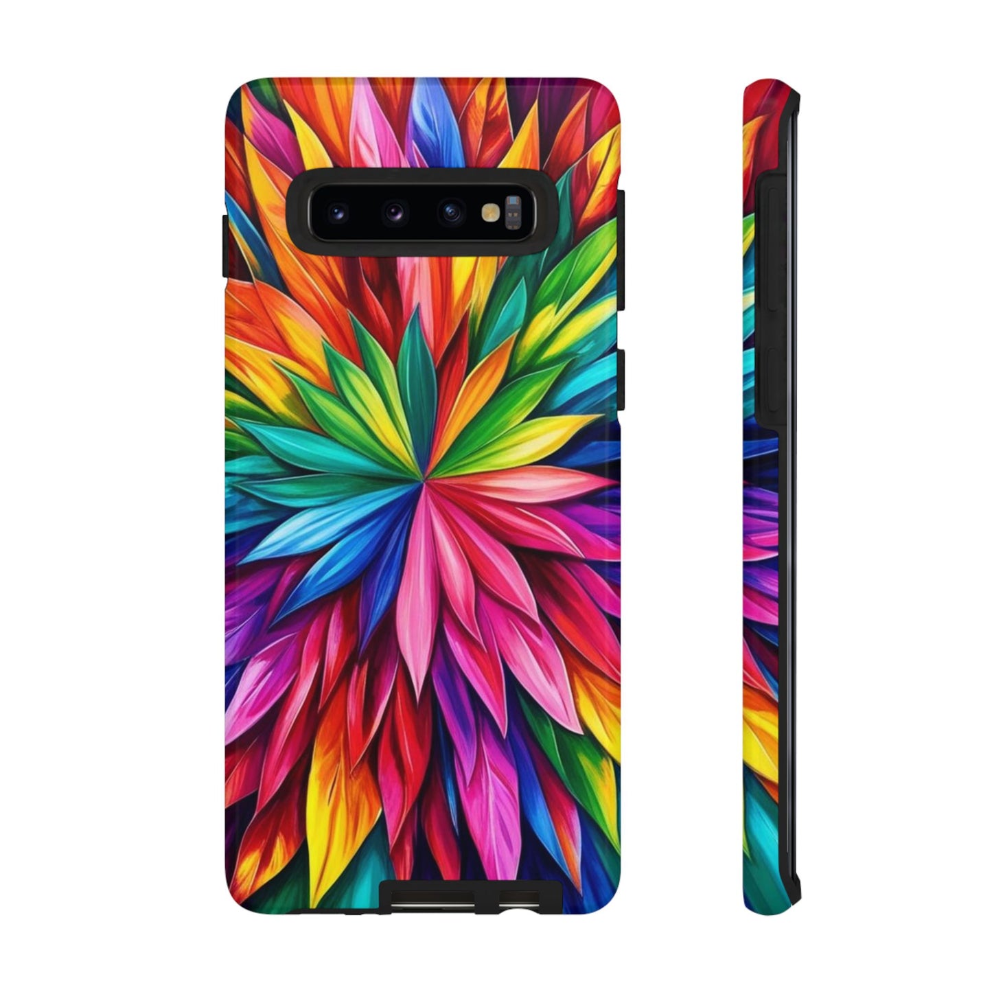 Colorful Floral Phone Cover - Tough Cases for Vibrant Protection