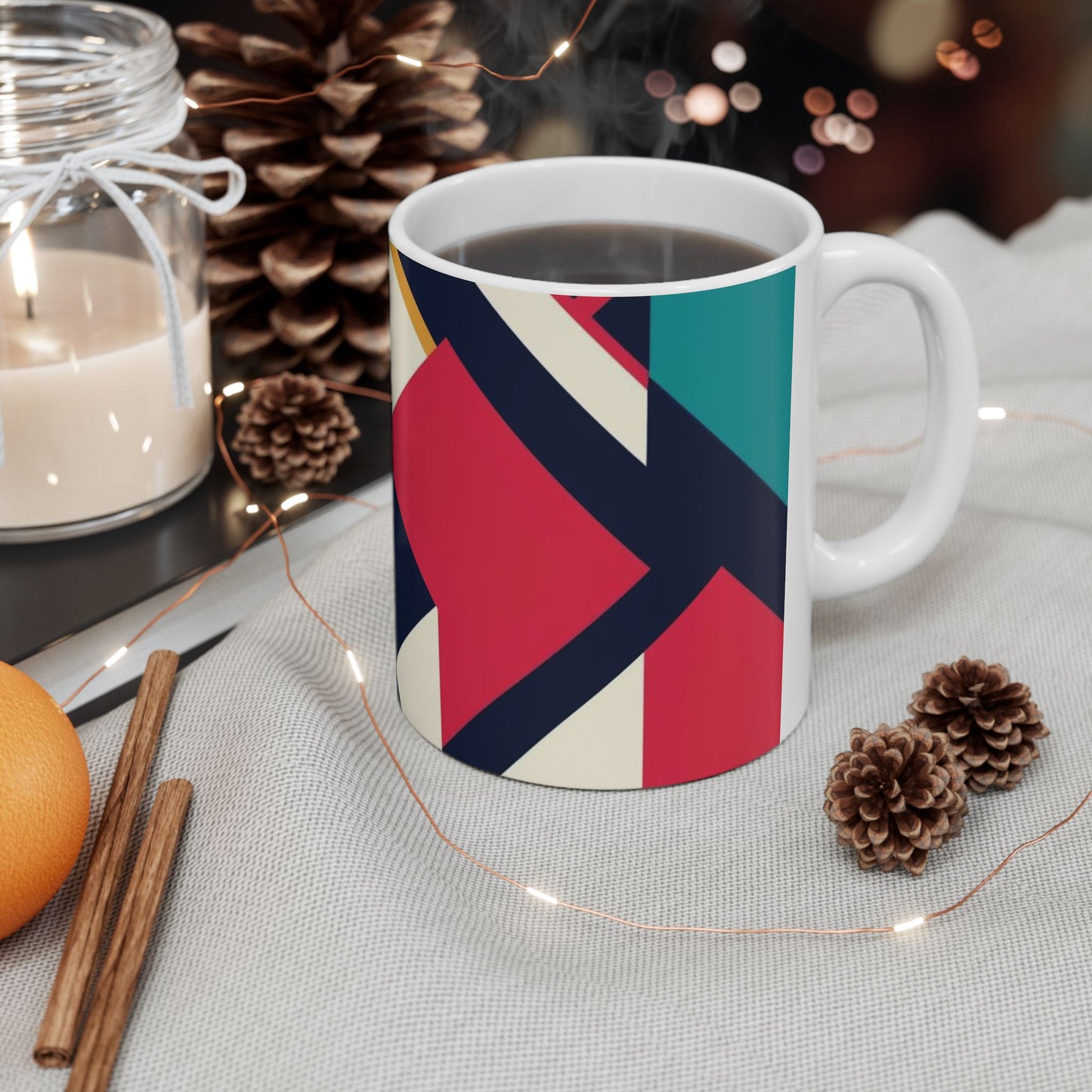 Colorful Ceramic Mug - Perfect for Coffee Lovers